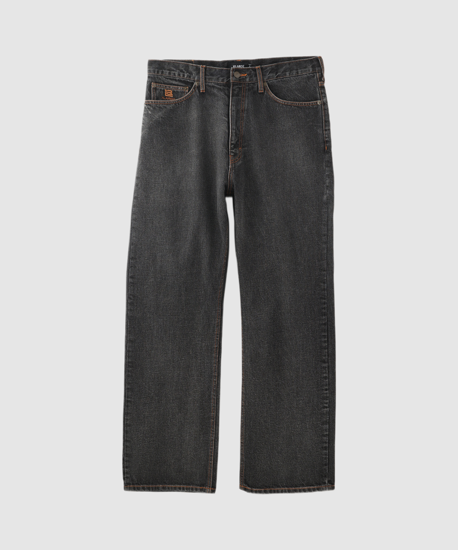 LA STITCHED DENIM PANTS
