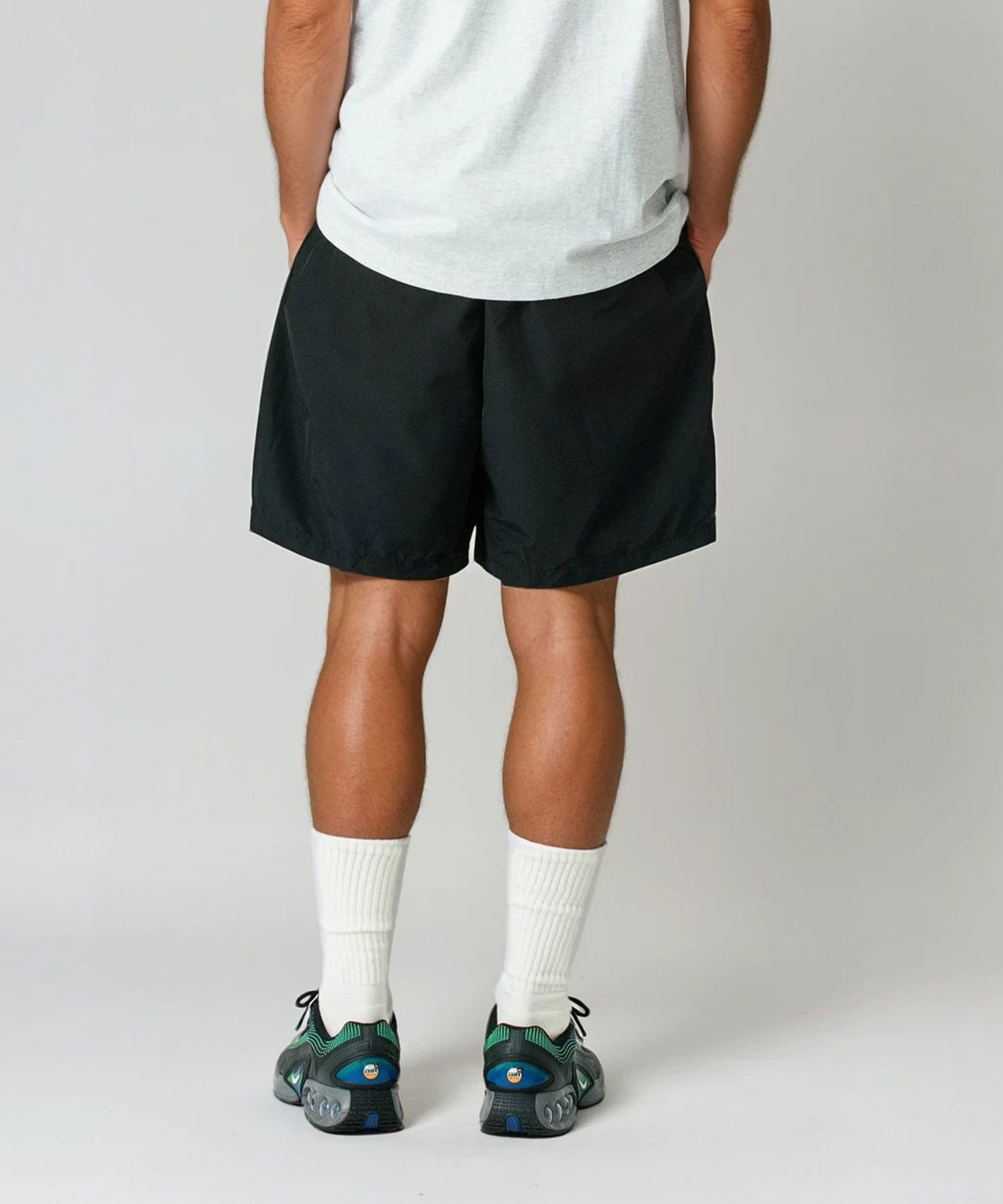 EMBROIDERED NYLON SHORT PANTS – XLARGE