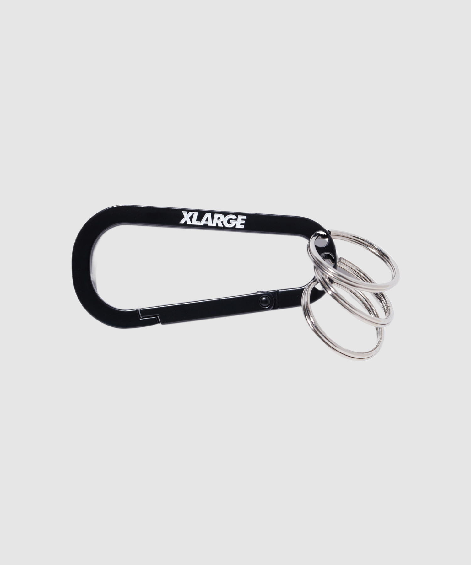 SLANTED LOGO KEYRING CARABINER