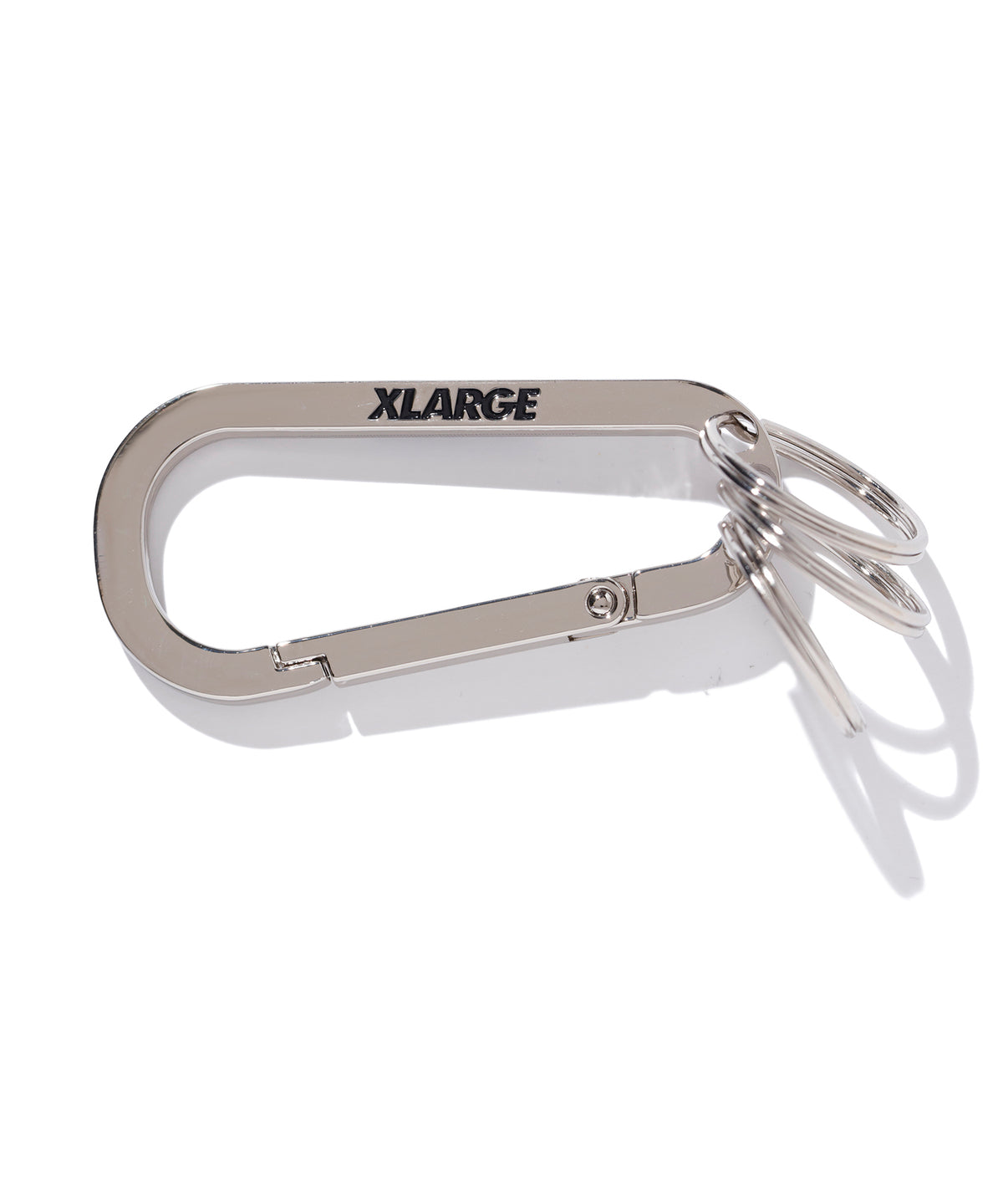 SLANTED LOGO KEYRING CARABINER