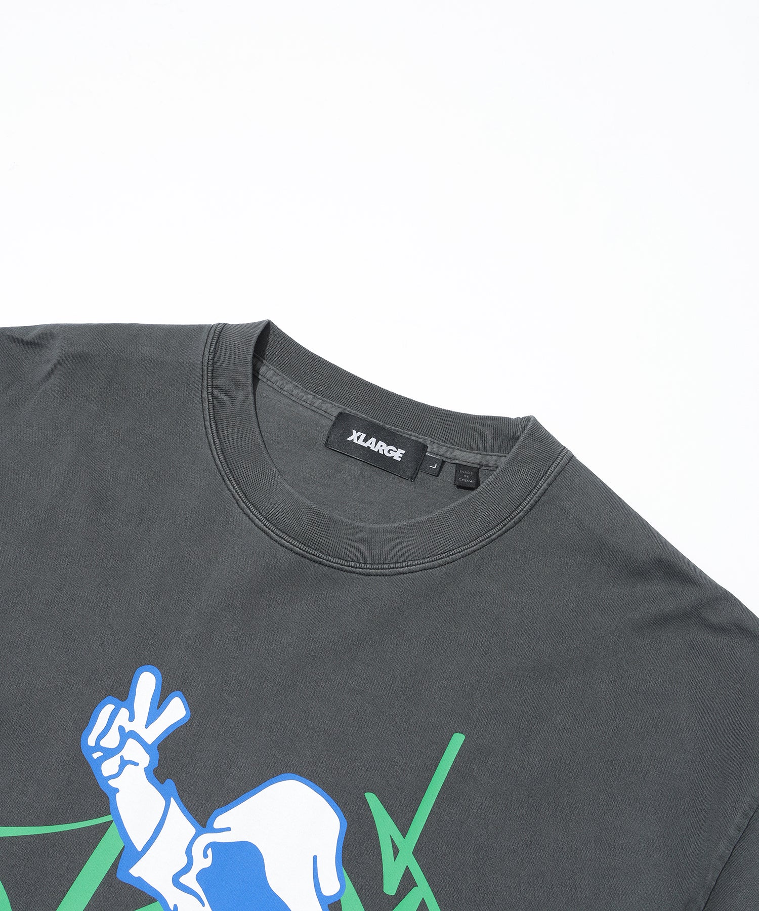PIGMENT DYED PEACE AND FORTUNE S/S TEE