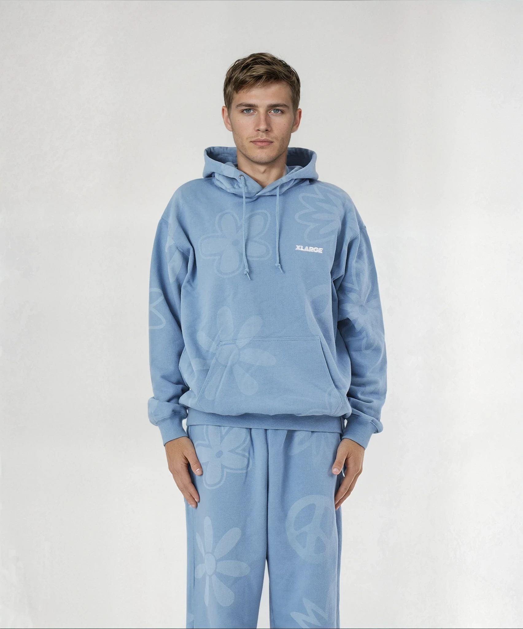 PEACE HOODED SWEATSHIRT