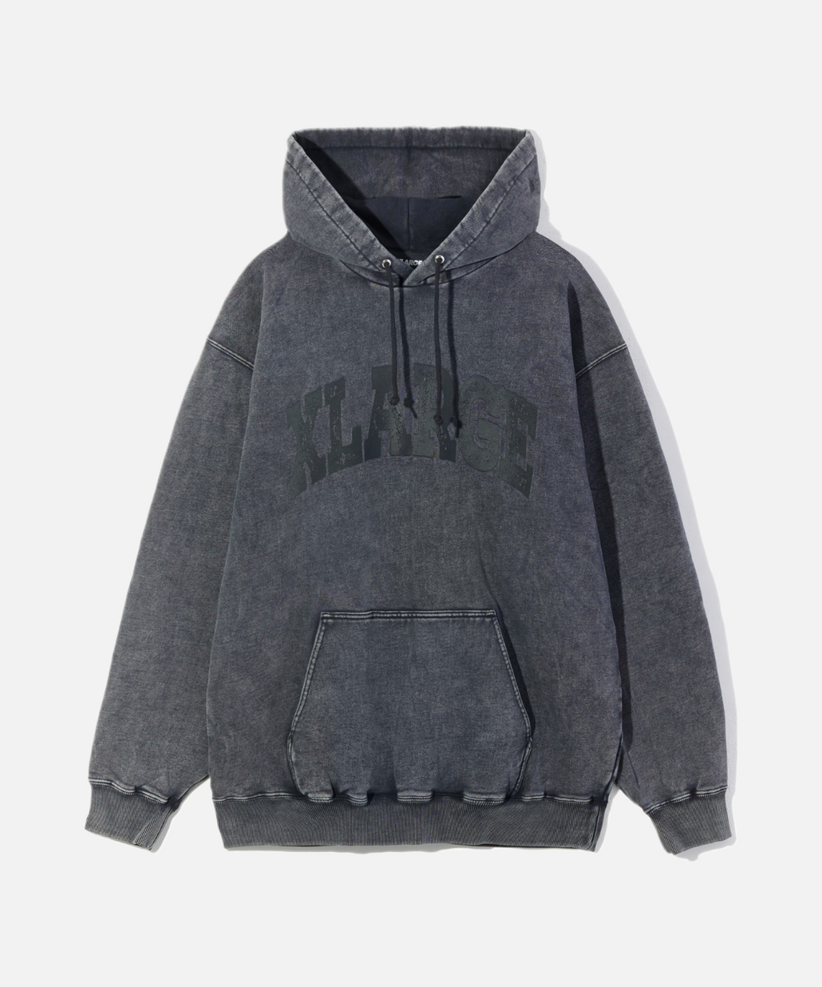 DYED COLLAGE LOGO HOODIE