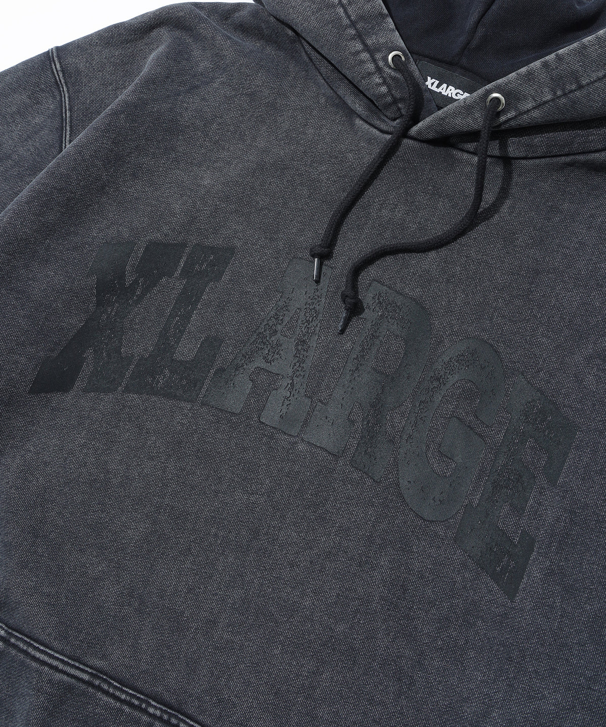 DYED COLLAGE LOGO HOODIE