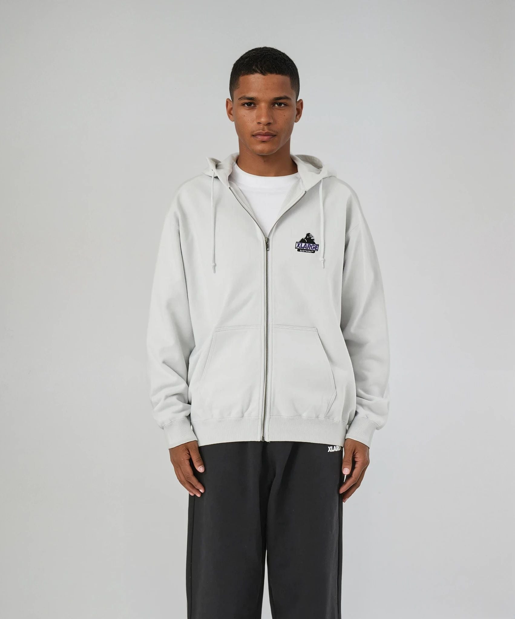 SLANTED OG ZIP HOODED SWEATSHIRT