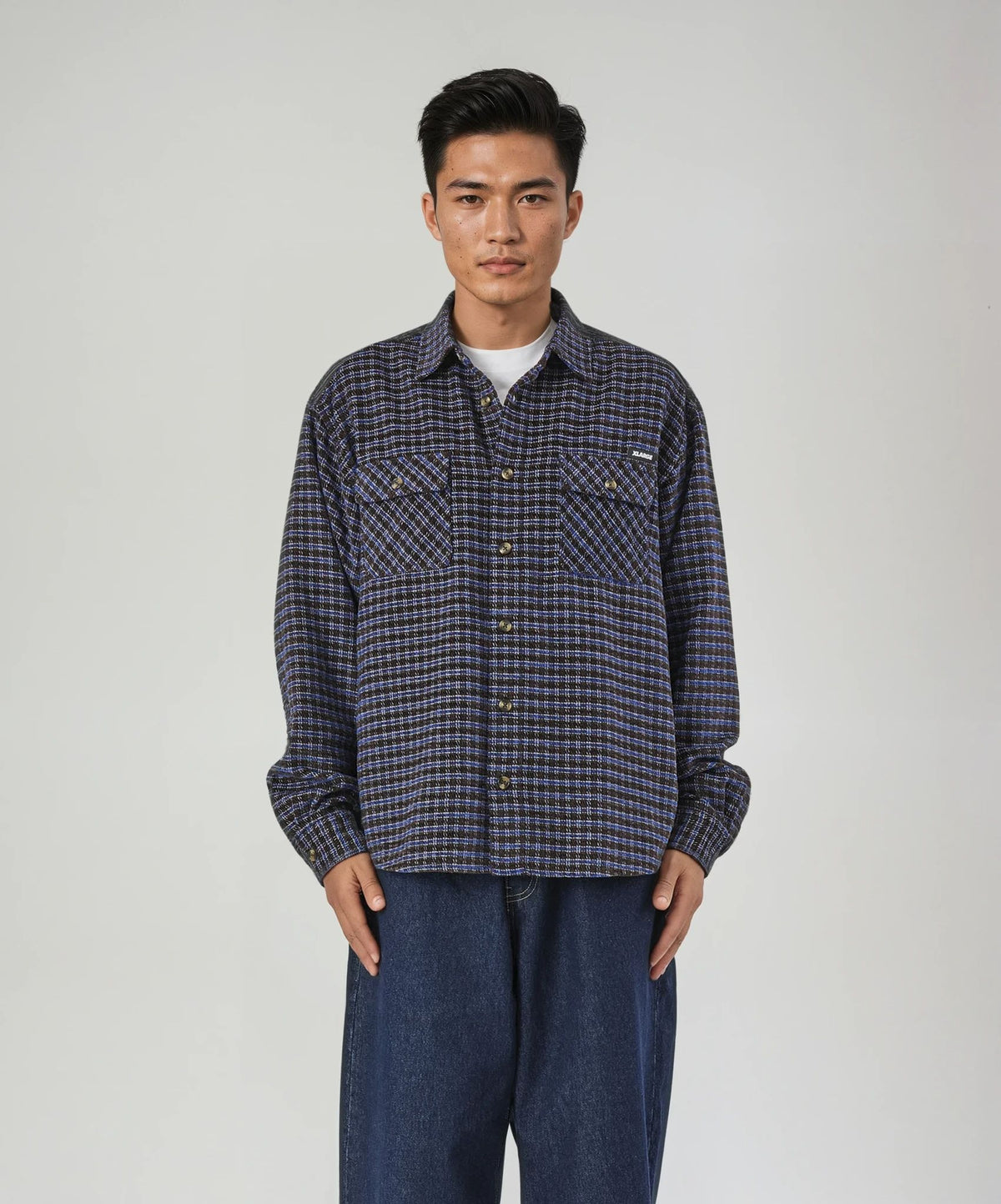 L/S PLAID SHIRT