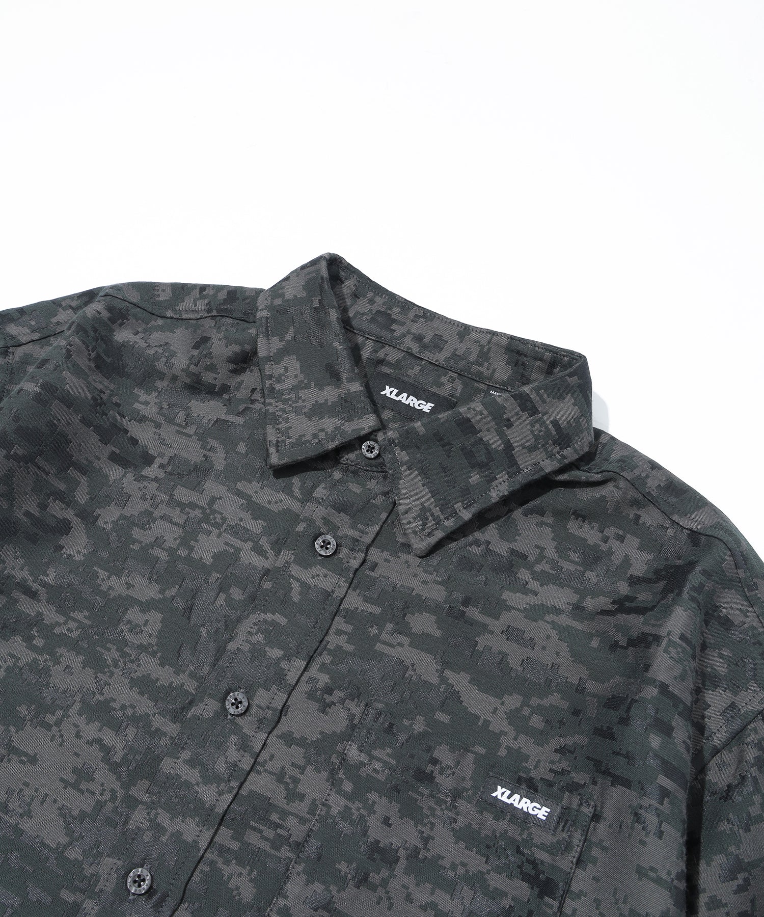 DIGITAL CAMO JACQUARD L/S SHIRT