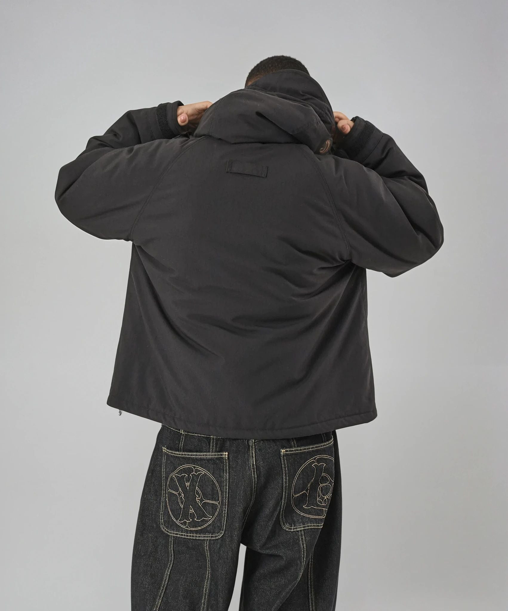 HOODED PUFFER JACKET