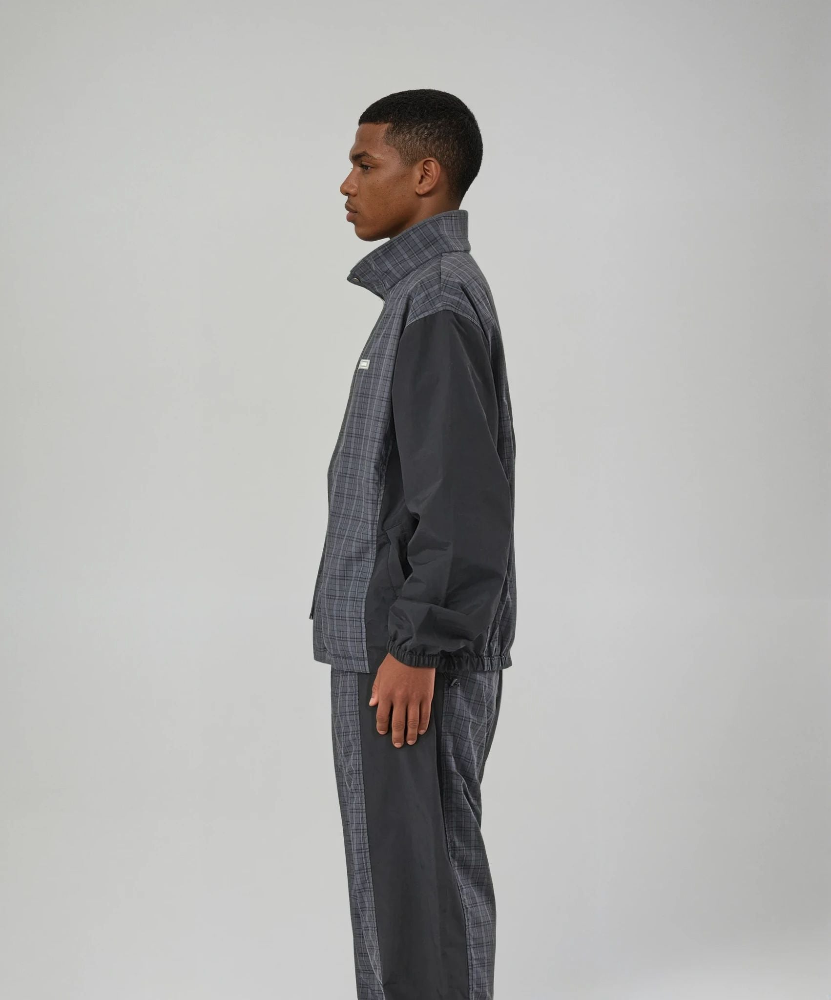 CHECK TRACK JACKET