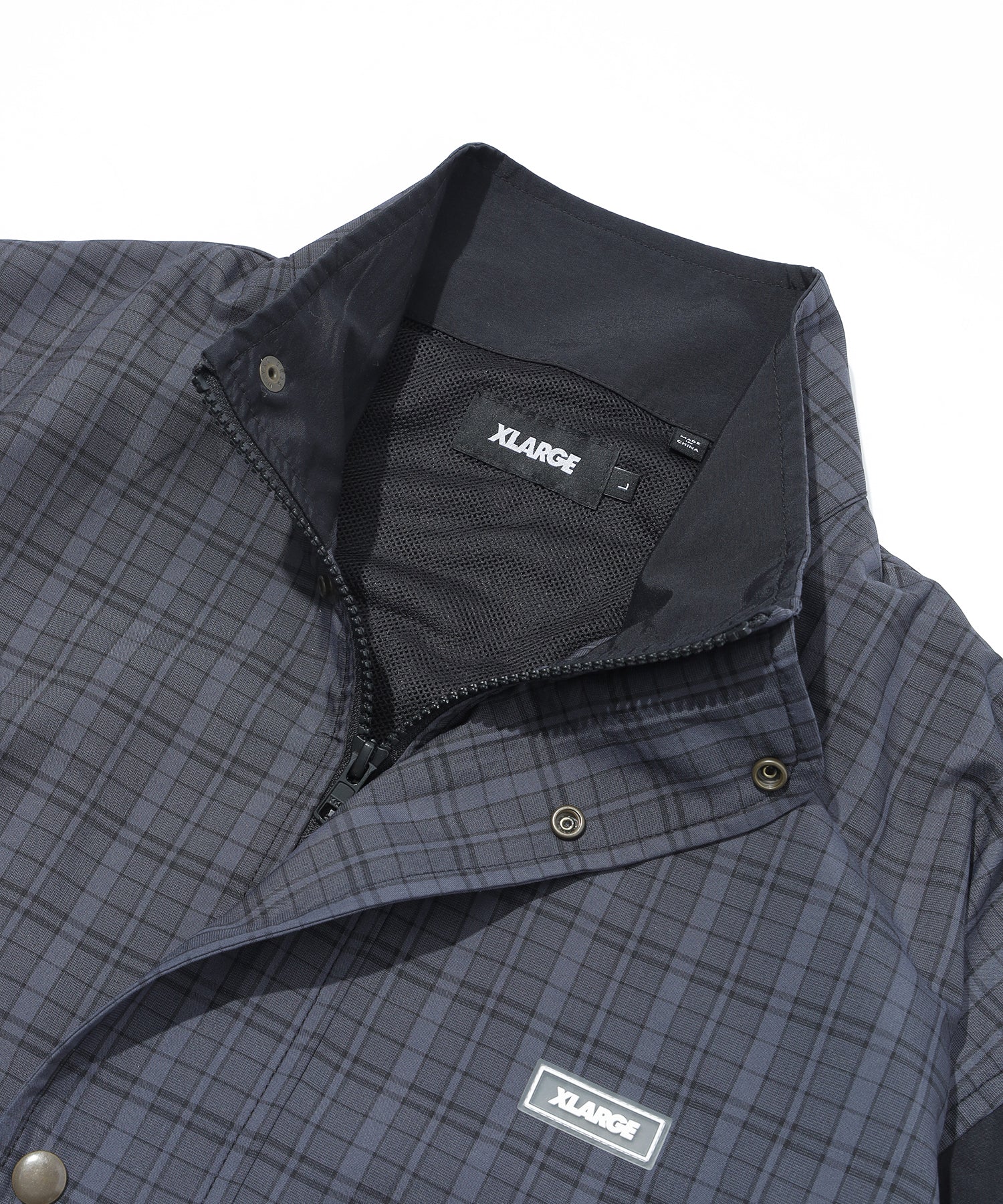 CHECK TRACK JACKET – XLARGE