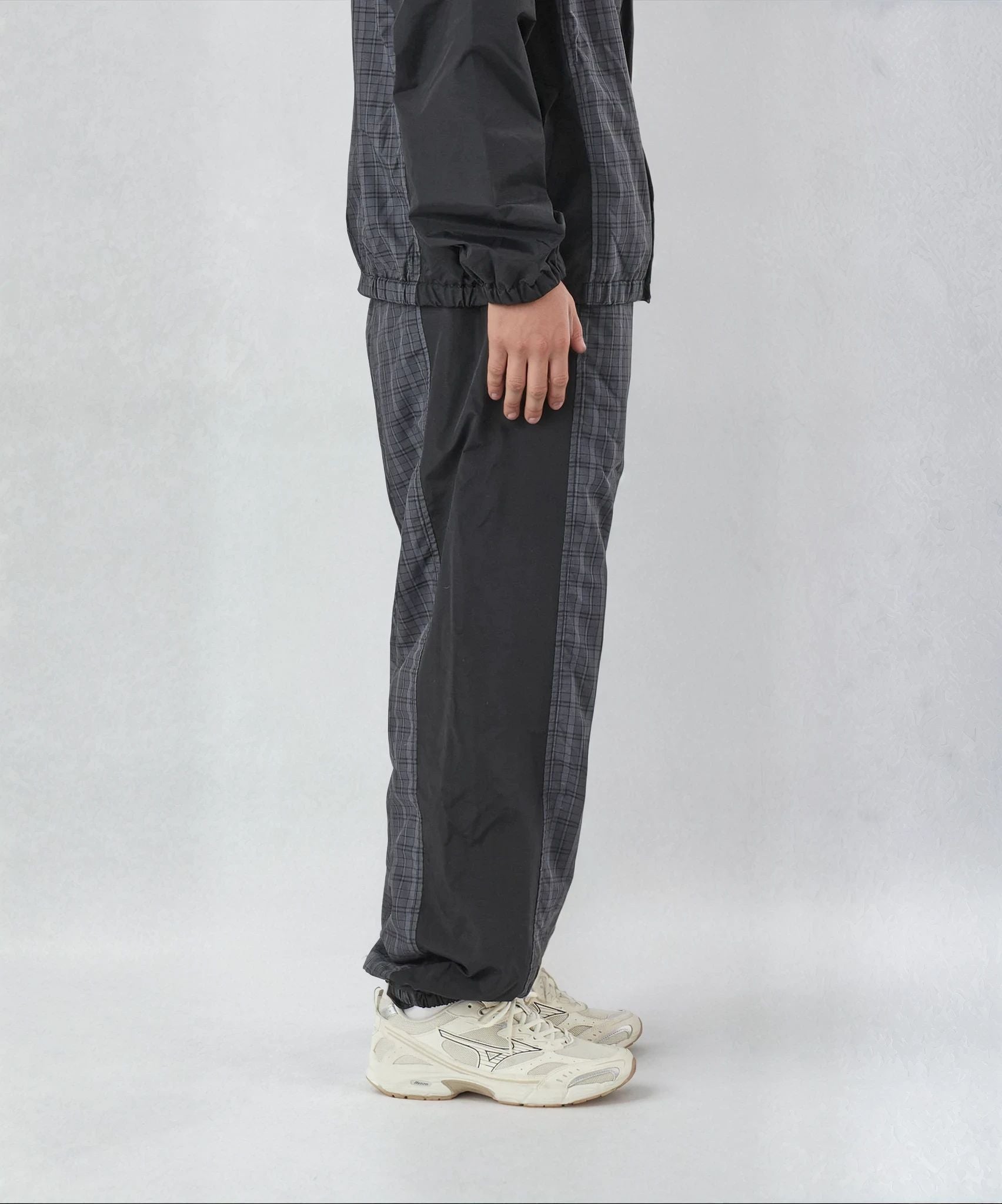 その他 mnml CHECK TRACK PANTS XS CHECK TRACK PANTS – XLARGE
