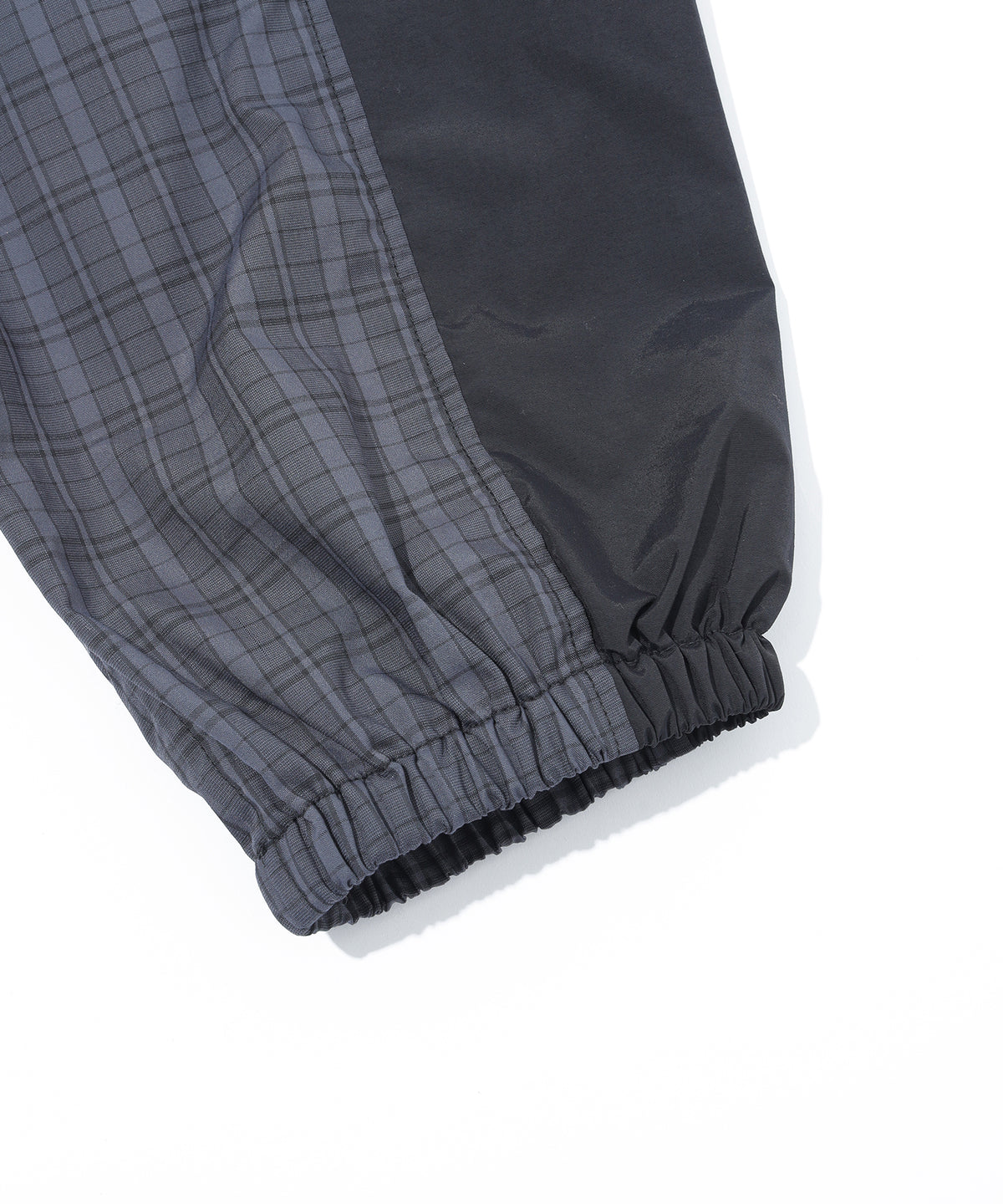 CHECK TRACK PANTS