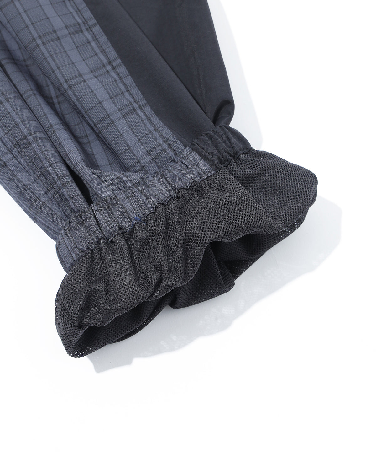 CHECK TRACK PANTS