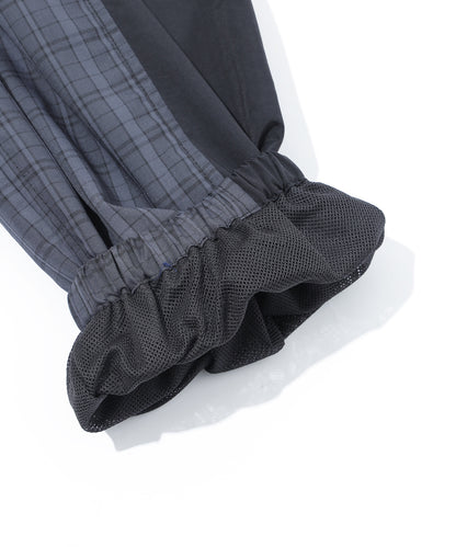 CHECK TRACK PANTS
