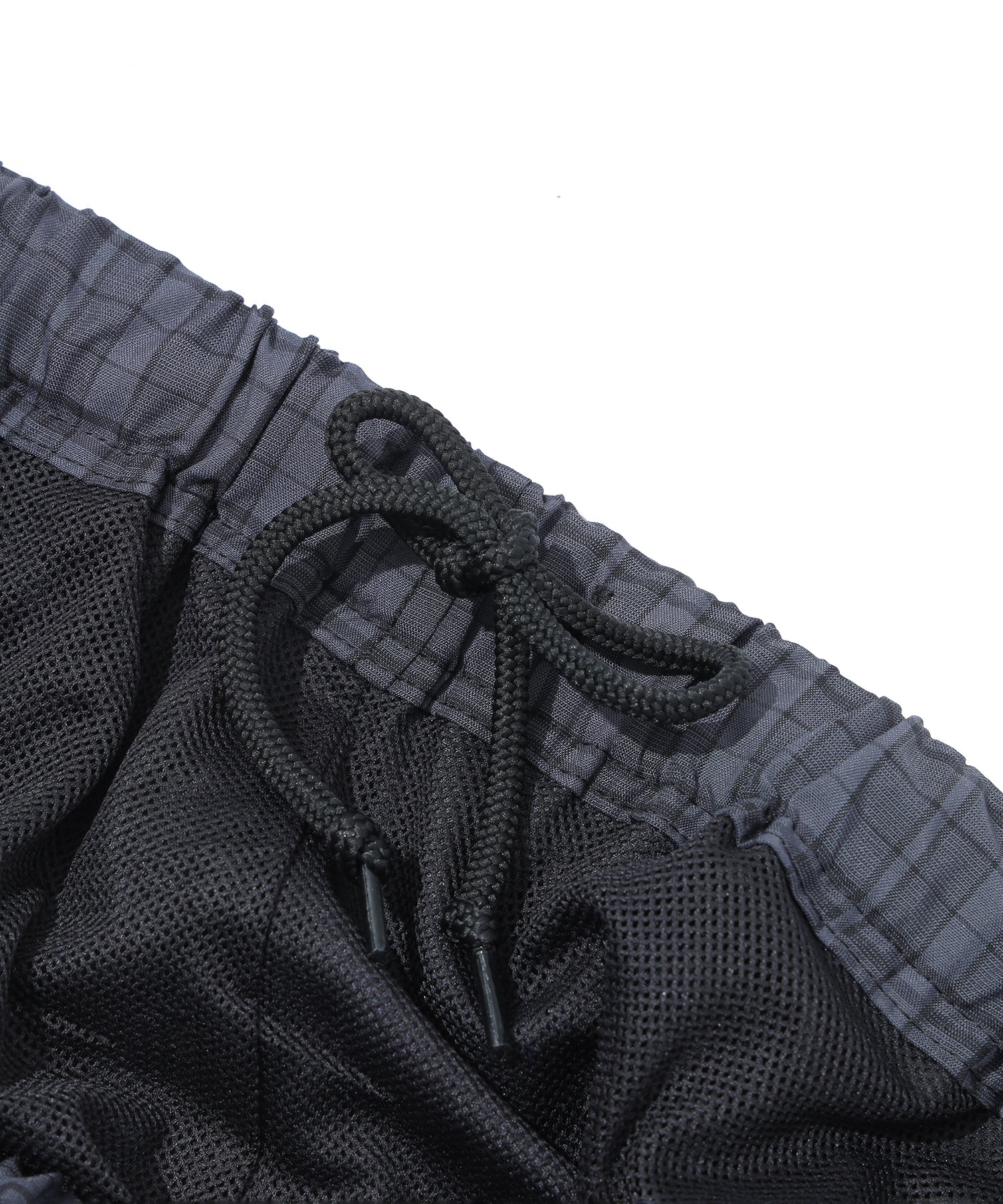 CHECK TRACK PANTS