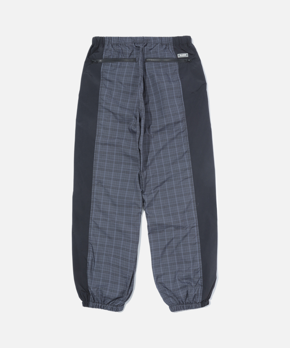 CHECK TRACK PANTS