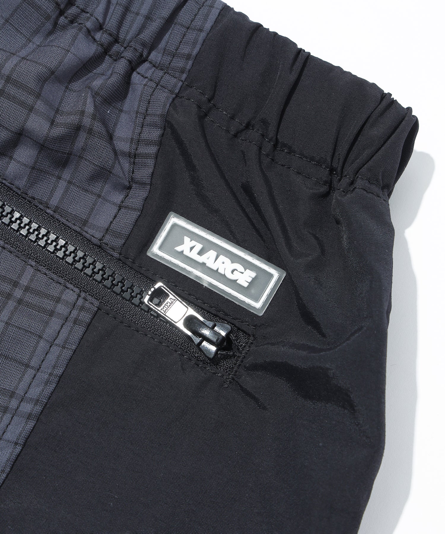 CHECK TRACK PANTS