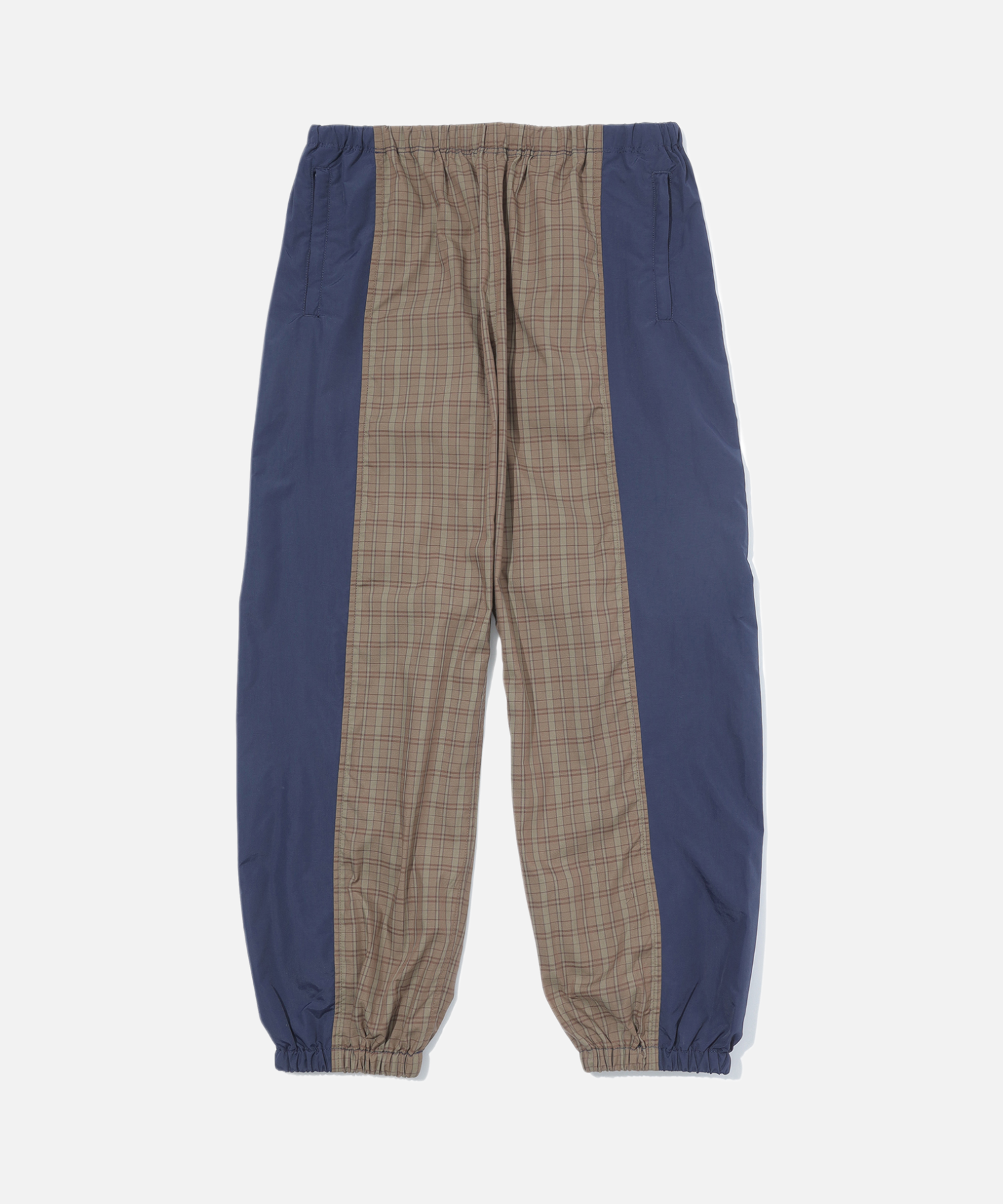 CHECK TRACK PANTS