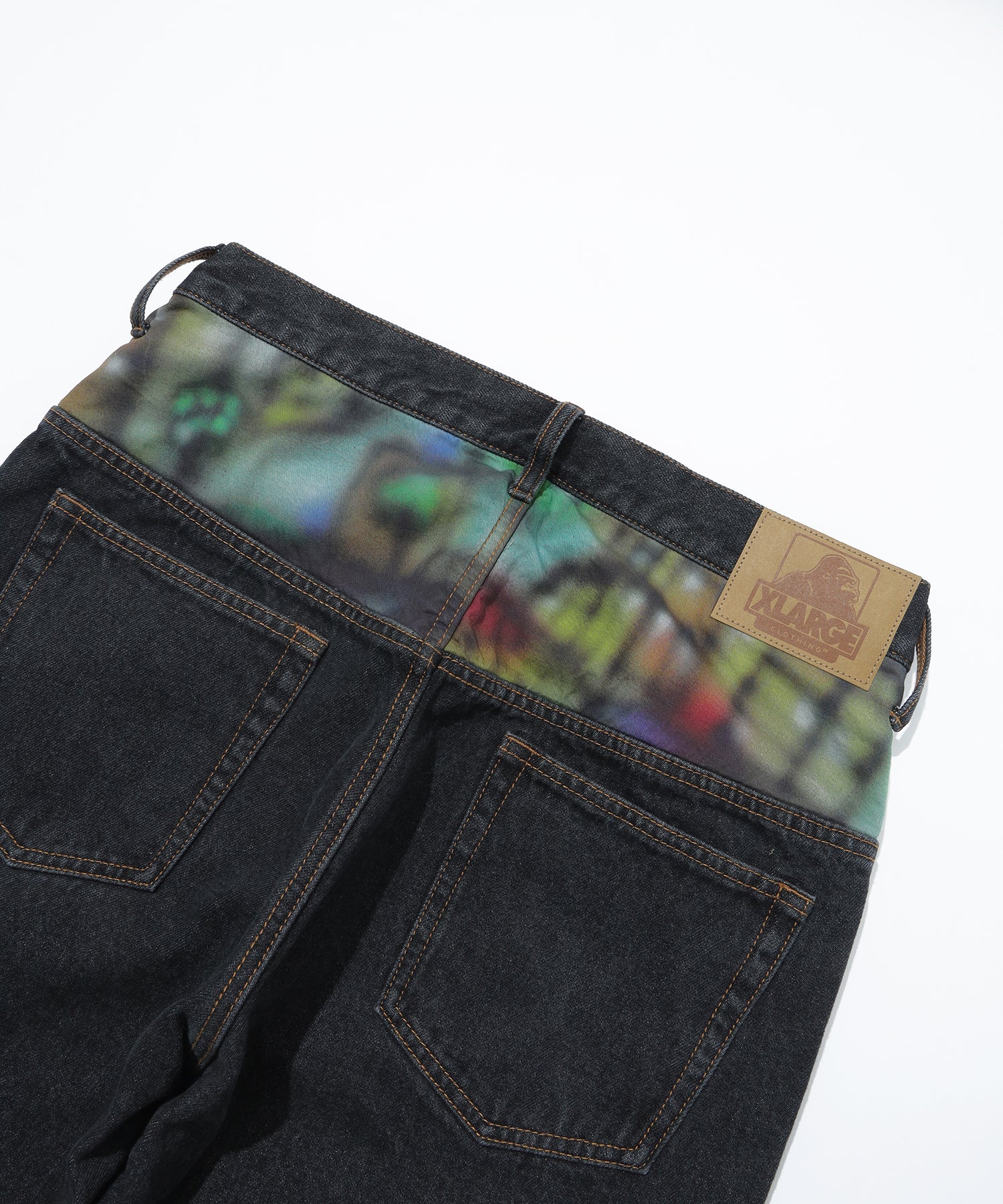 PRINTED CUSTOM DENIM PANTS