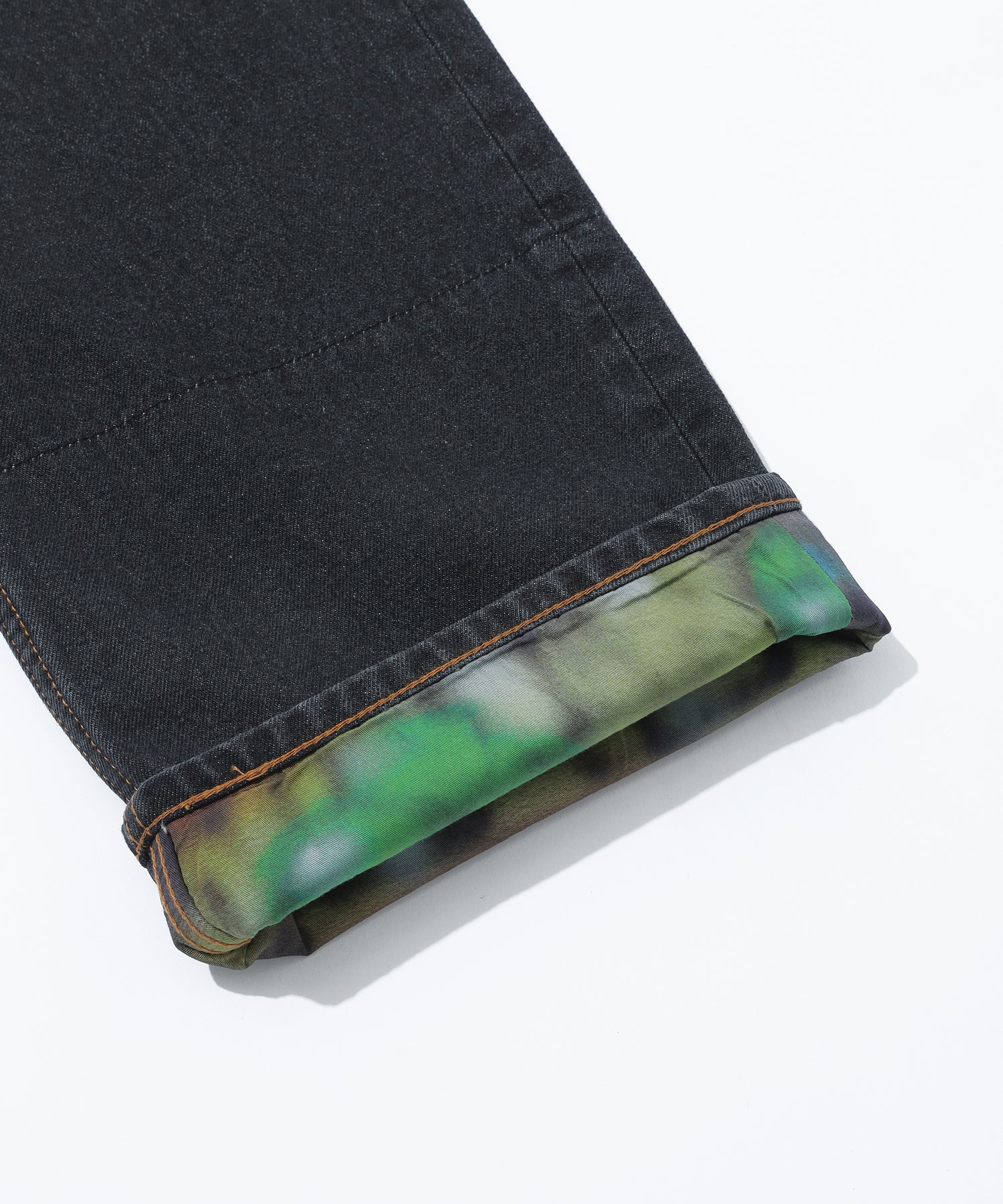 PRINTED CUSTOM DENIM PANTS
