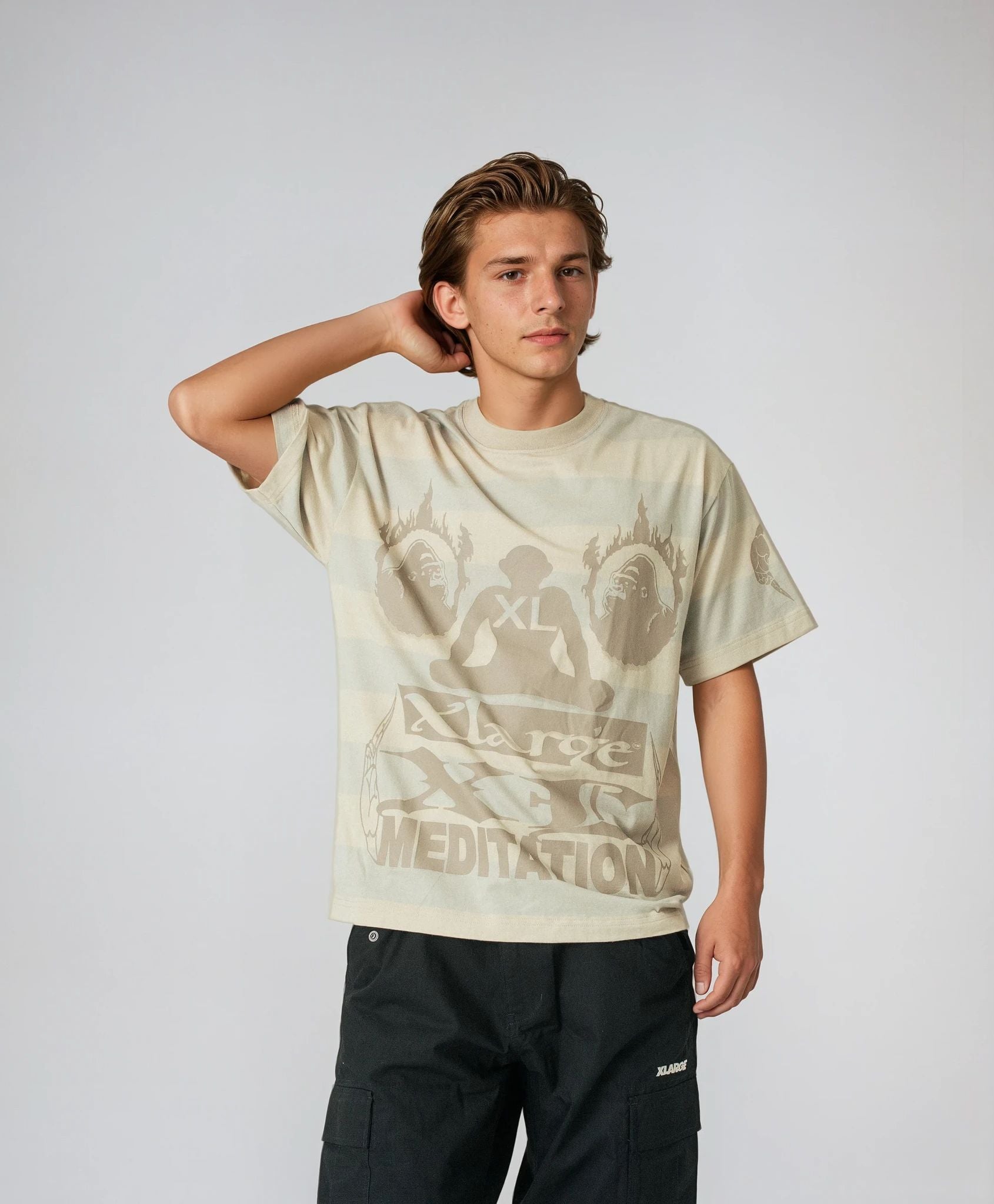 MEDITATION STRIPES S/S TEE