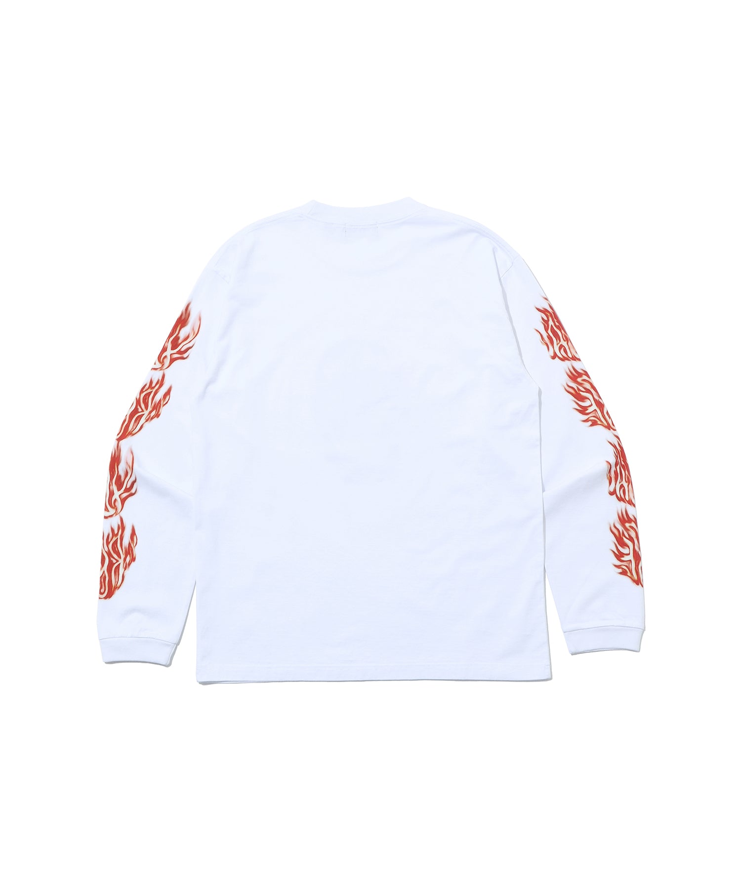 SKULL IN FLAMES L/S TEE