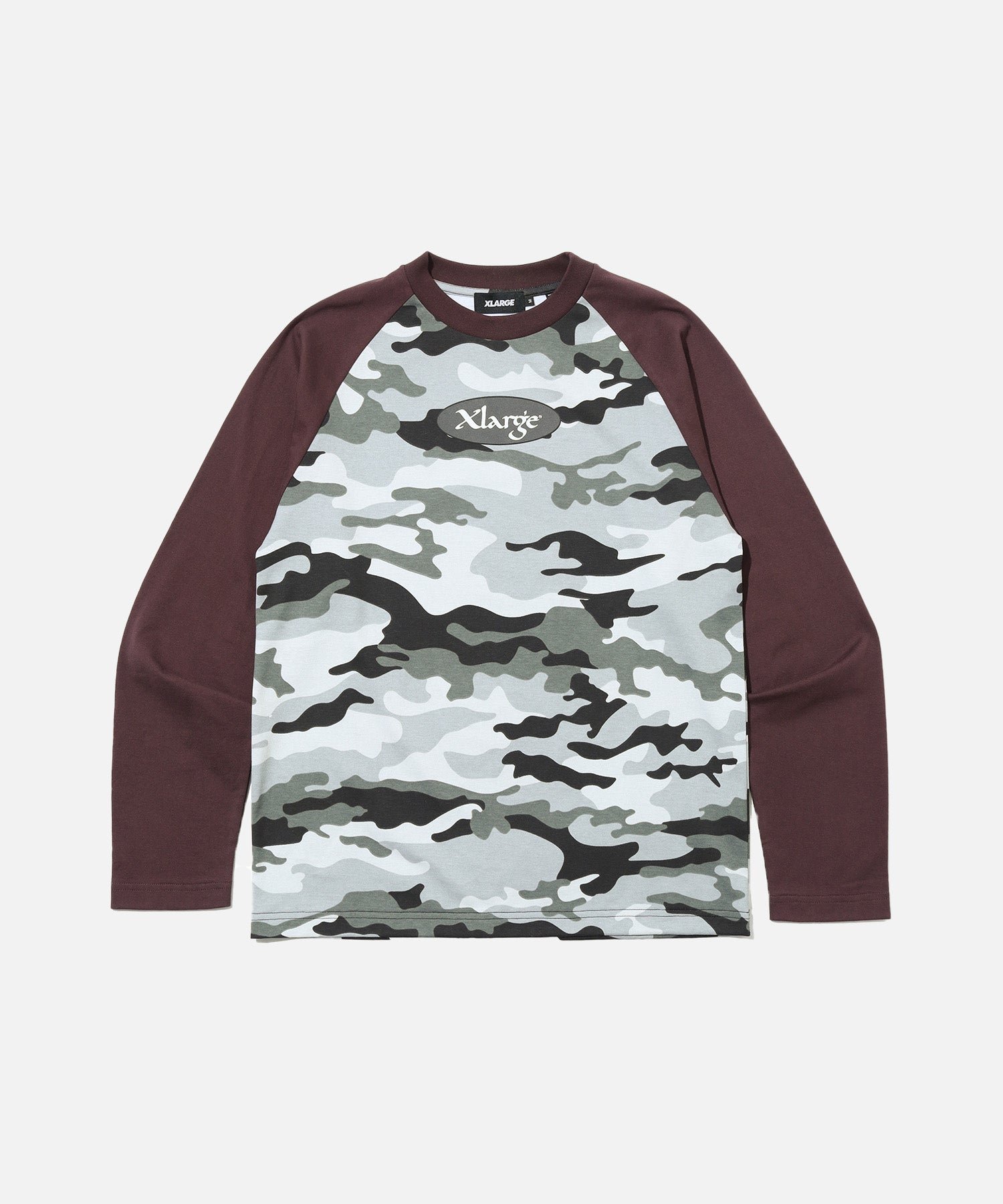 NU AGE RAGLAN L/S TEE – XLARGE