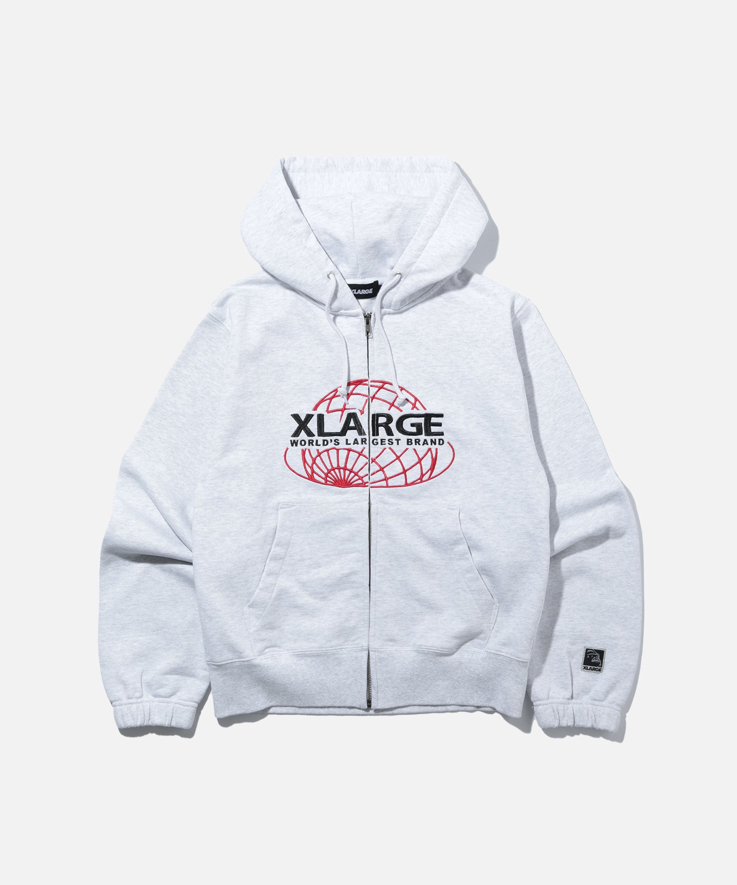 WORLDS LARGEST BRAND SLIM ZIP HOODED SWEATSHIRT – XLARGE
