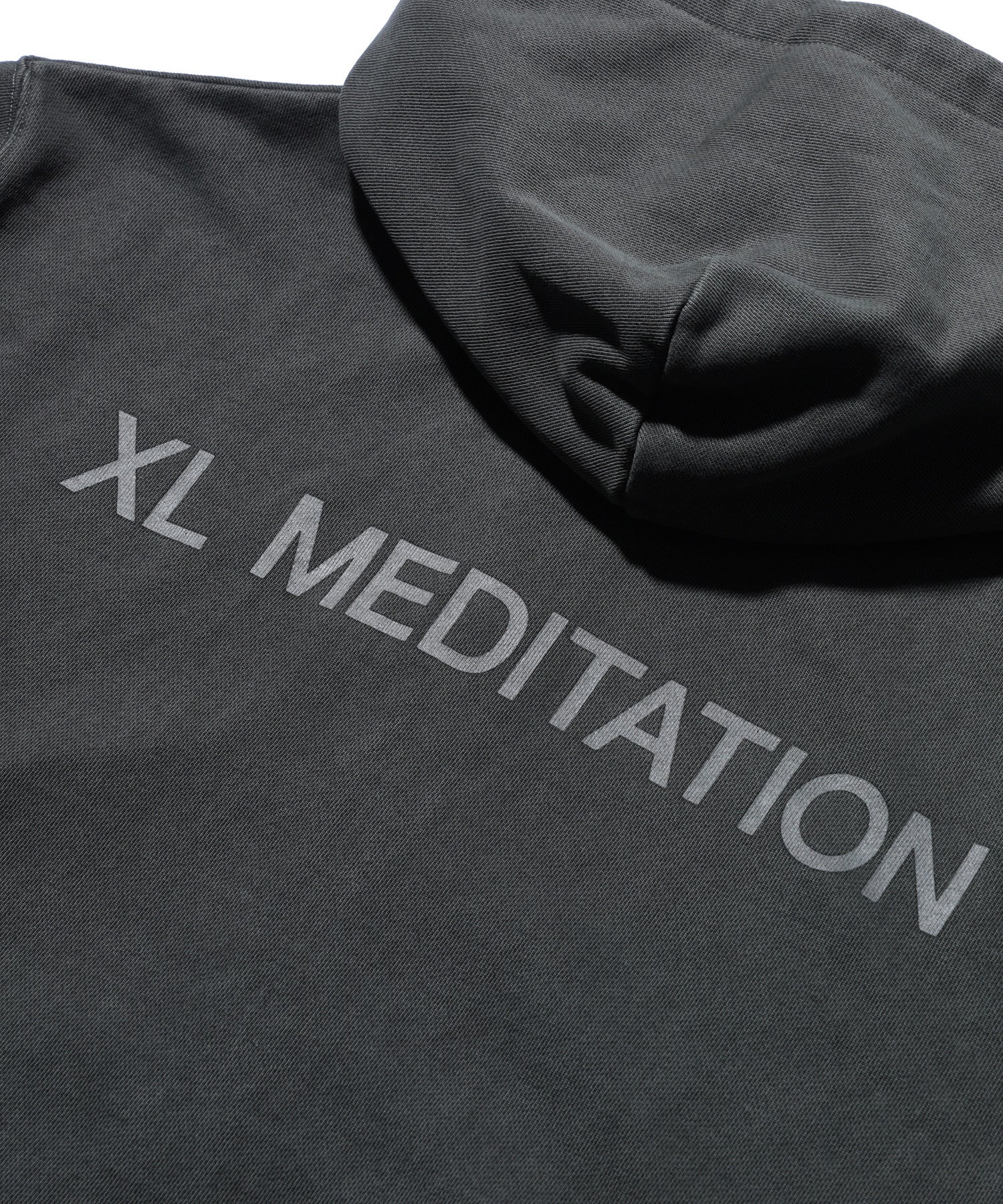 MEDITATION ZIP UP HOODED SWEATSHIRT
