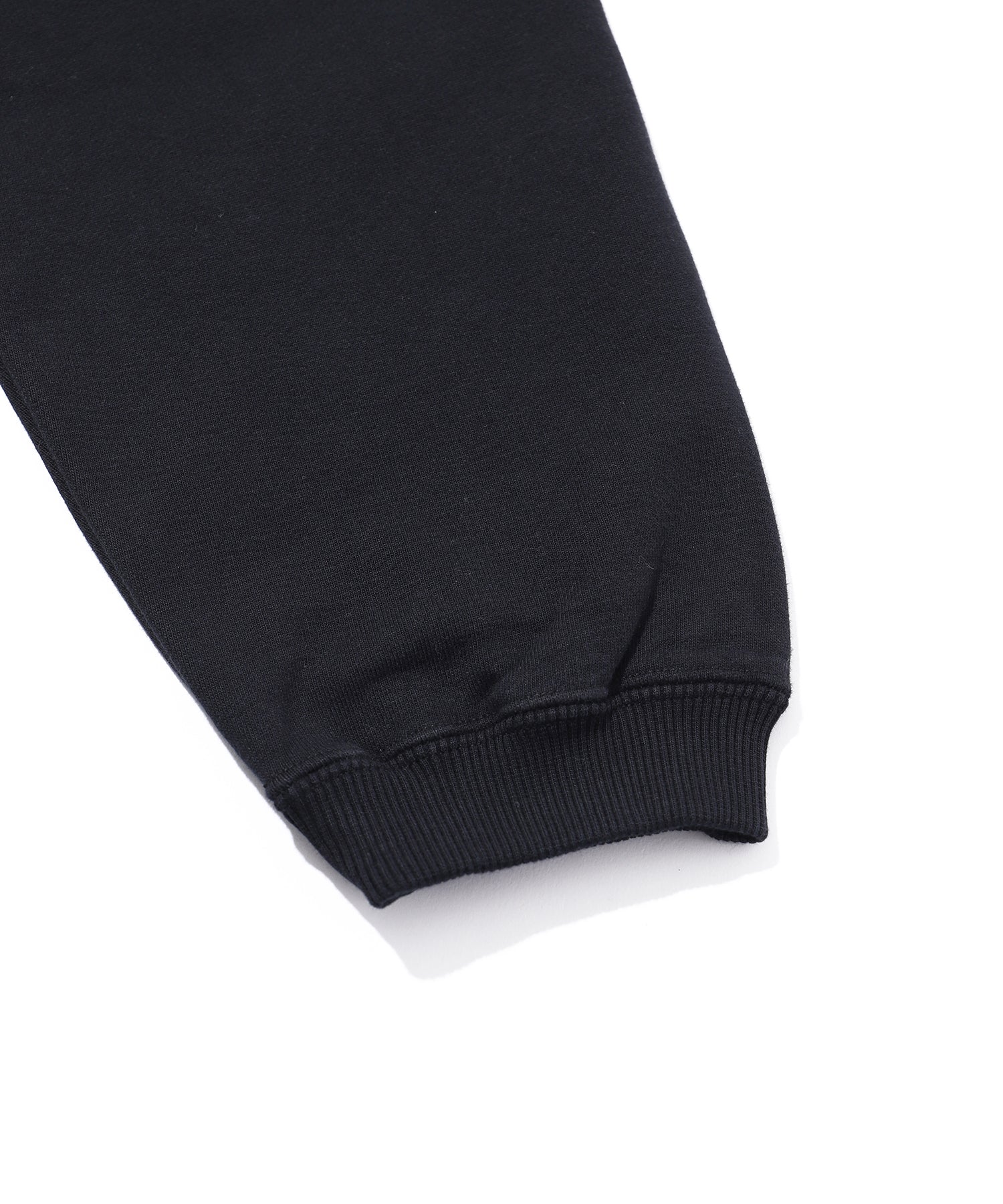 LABEL ZIP HOODED SWEATSHIRT