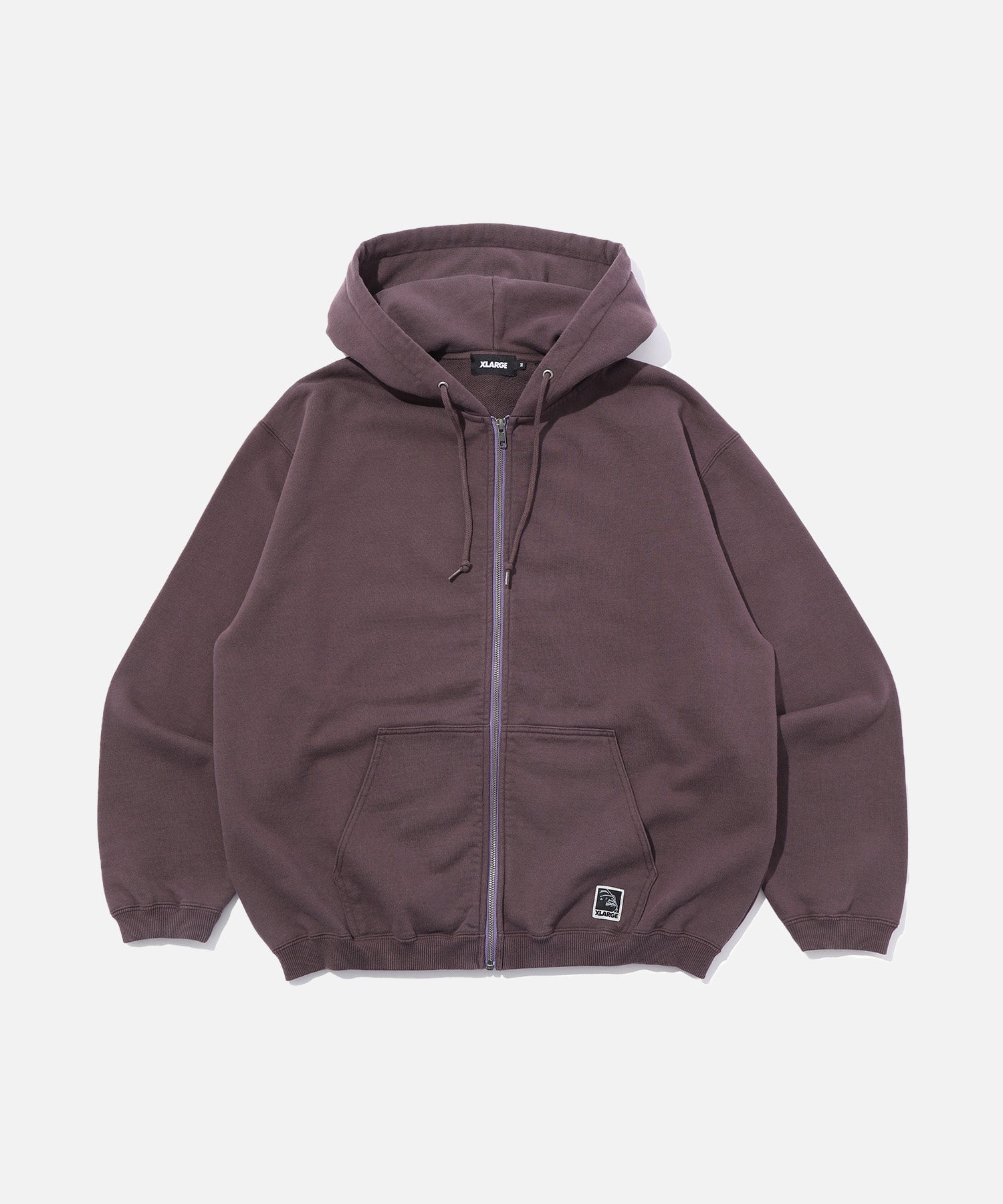 LABEL ZIP HOODED SWEATSHIRT – XLARGE