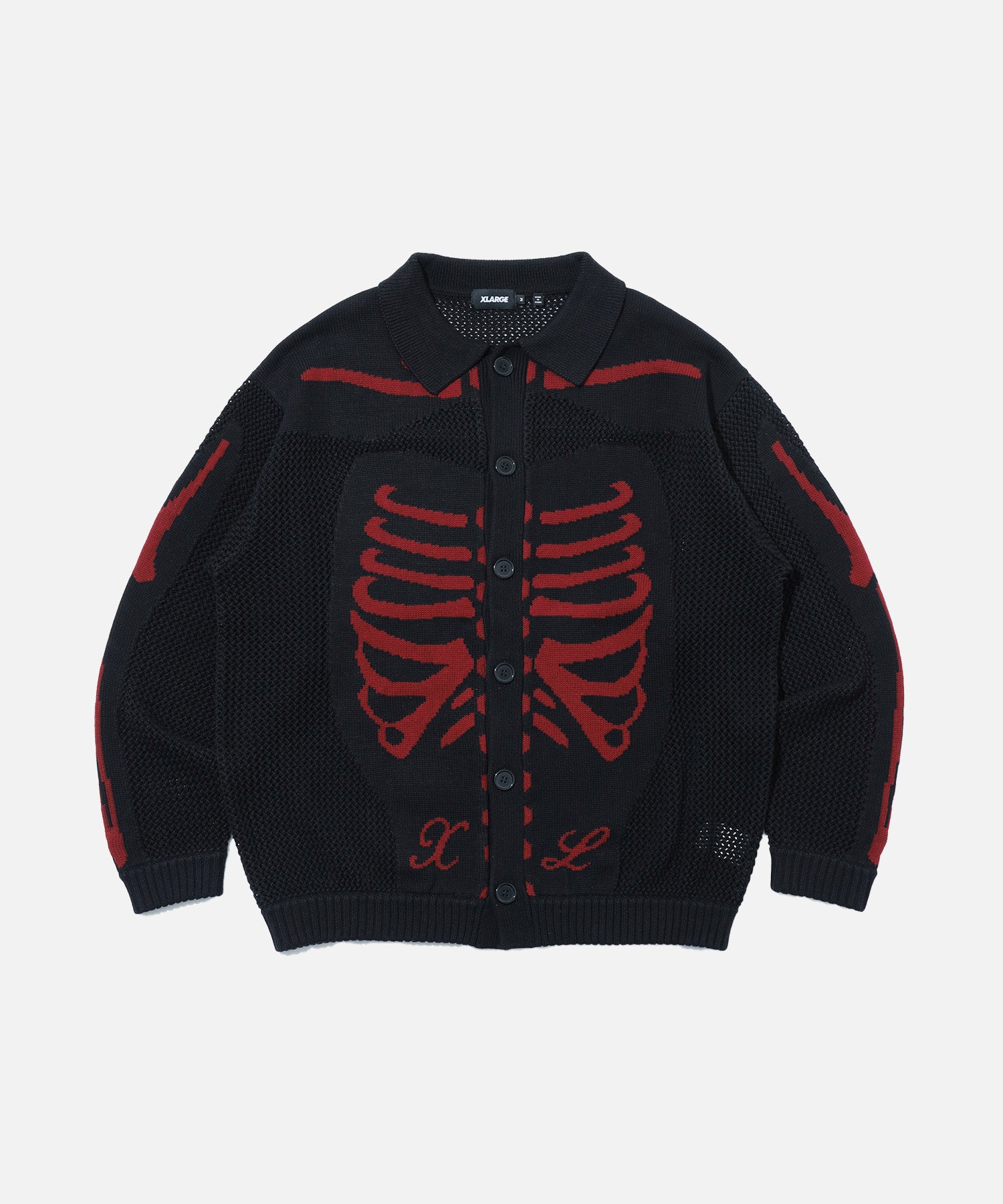 SCANNER KNIT CARDIGAN – XLARGE