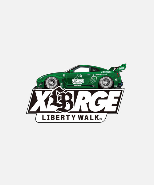 LIBERTY WALK x XLARGE STICKER GTR – XLARGE