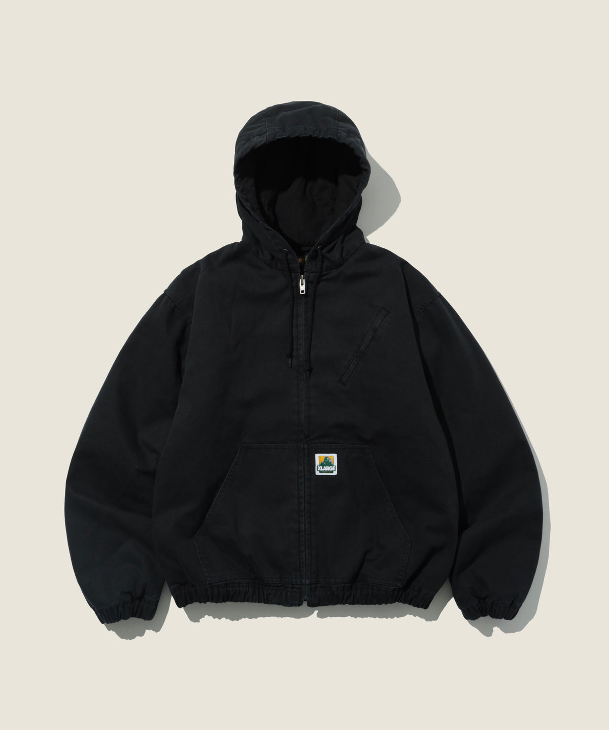 Original Recycled Canvas Hooded Jacket