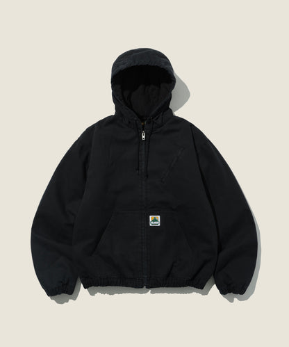 Original Recycled Canvas Hooded Jacket