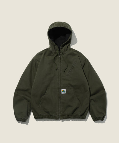 Original Recycled Canvas Hooded Jacket