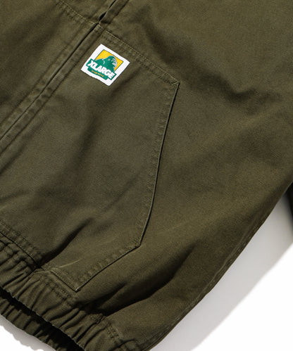 Original Recycled Canvas Hooded Jacket