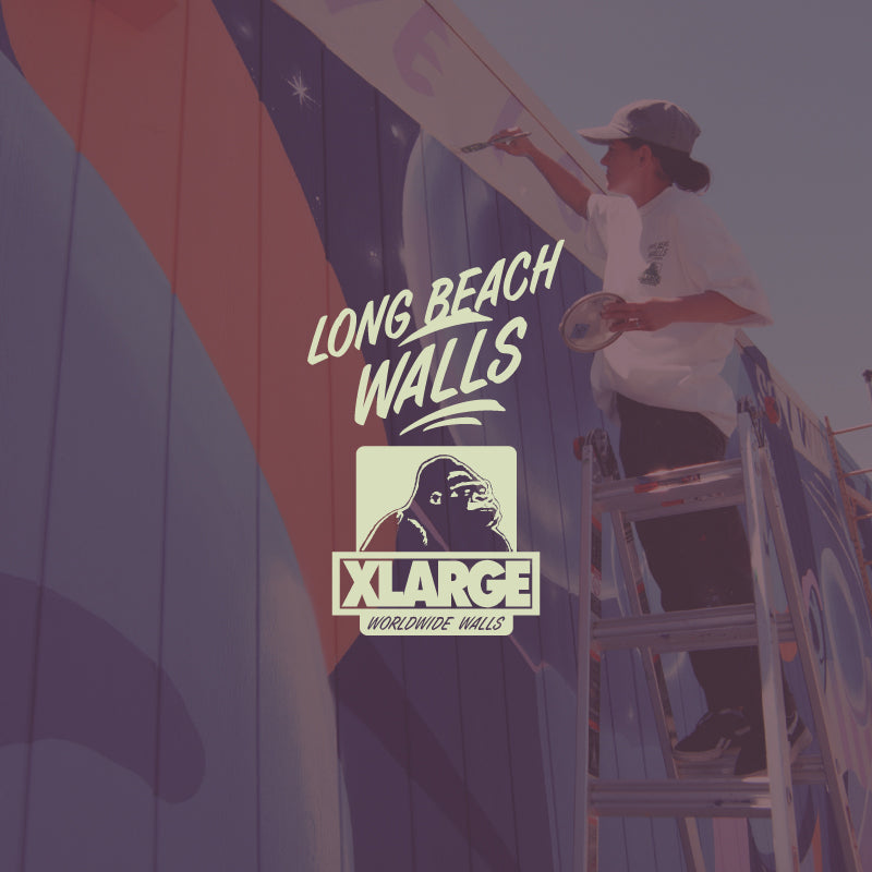 XLARGE×LONG BEACH WALLS 2026 S/S TEE
