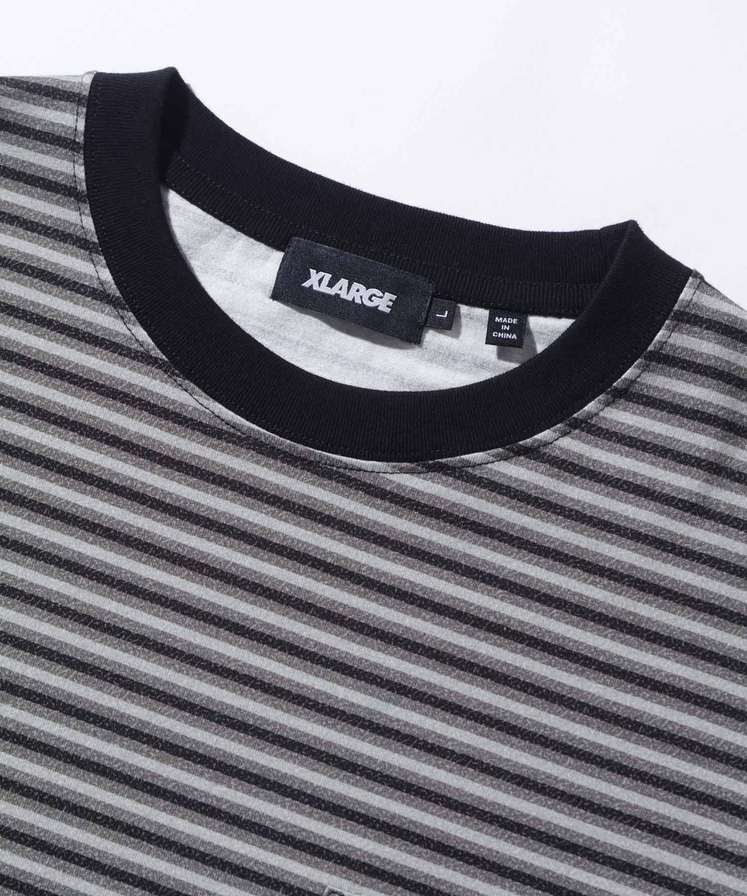 STRIPE POCKET S/S TEE