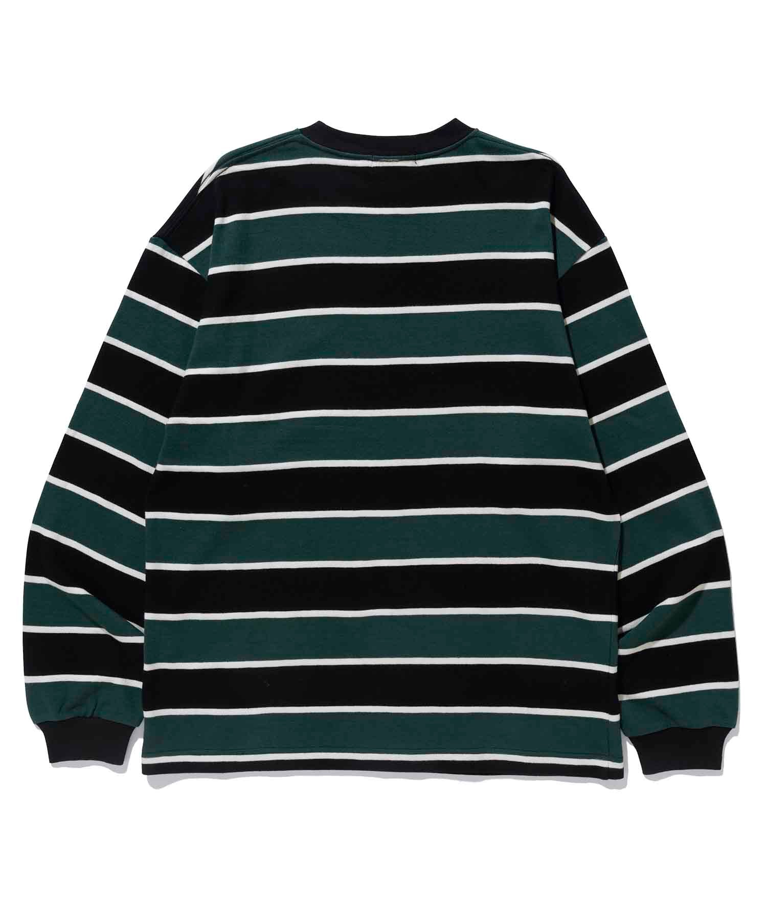 STANDARD LOGO L/S STRIPE TEE