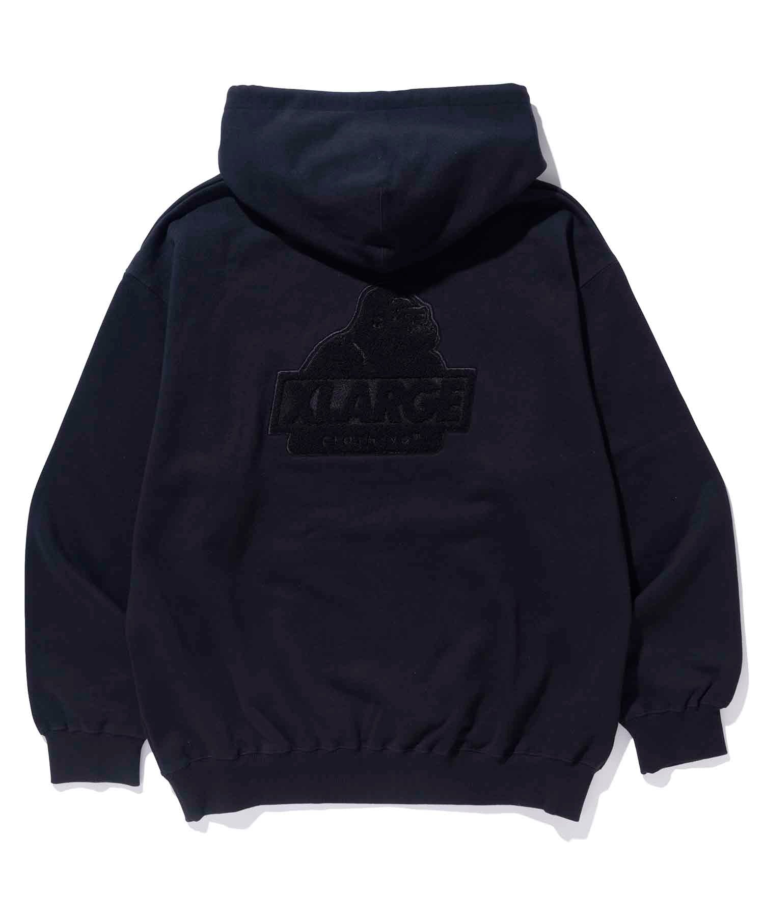 EMBROIDERY SLANTED OG PULLOVER HOODED SWEAT