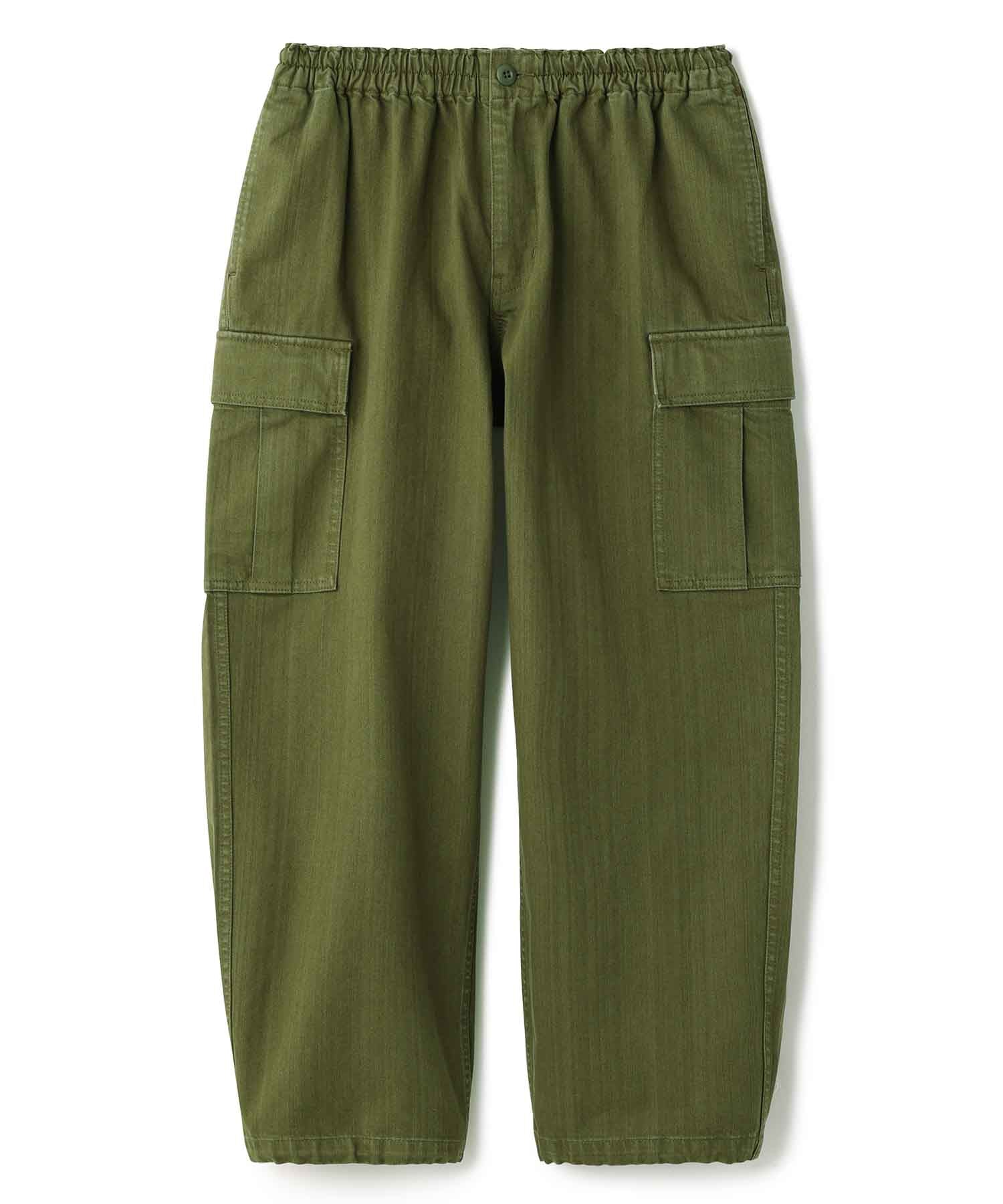  LOLOCCI Green Cargo Pants for Women Baggy Loose Casual