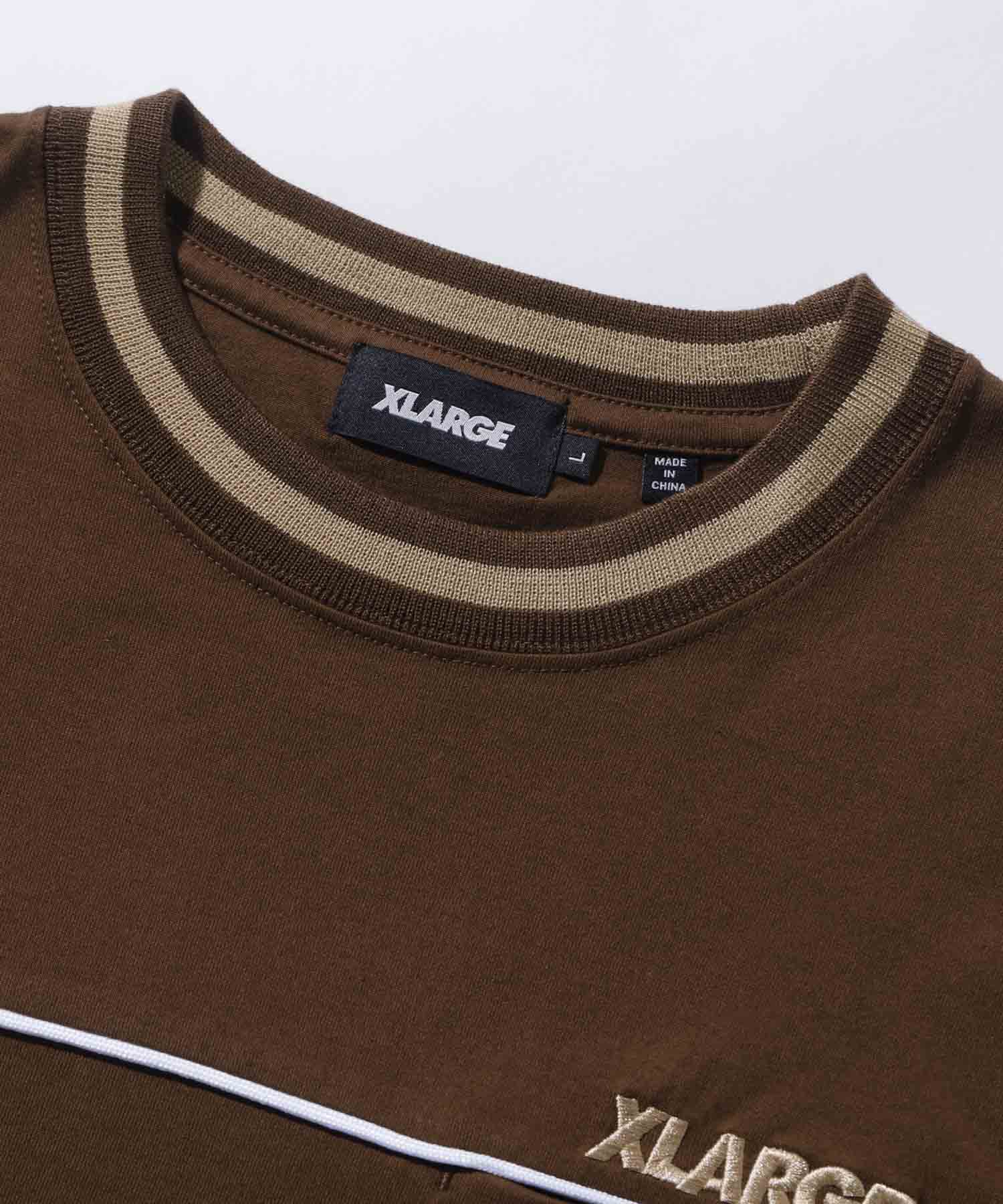 EMBROIDERY LAYERD L/S TEE | XLARGE