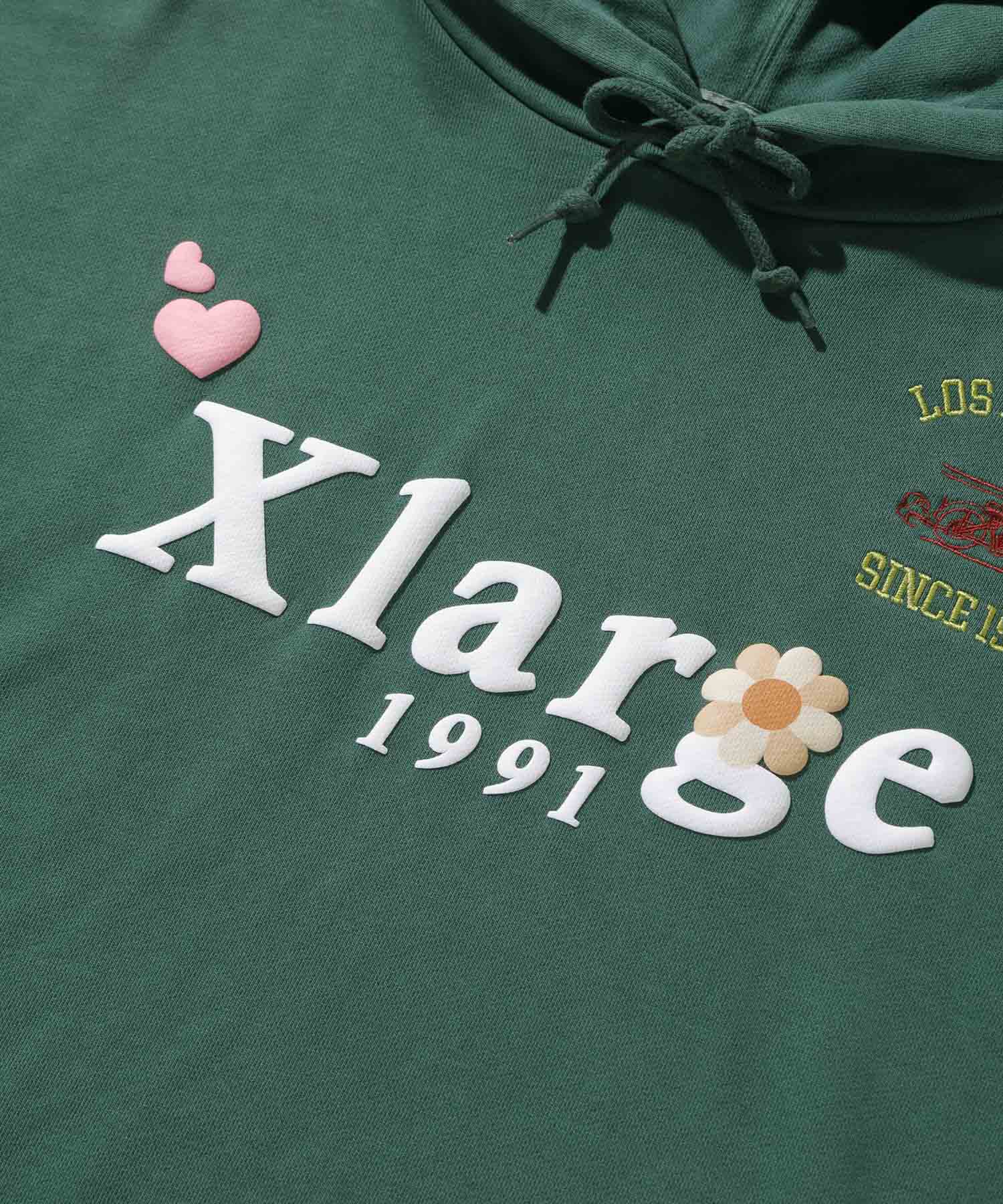 ○ XLARGE PIGMENT DYLED PUFF LOGO-