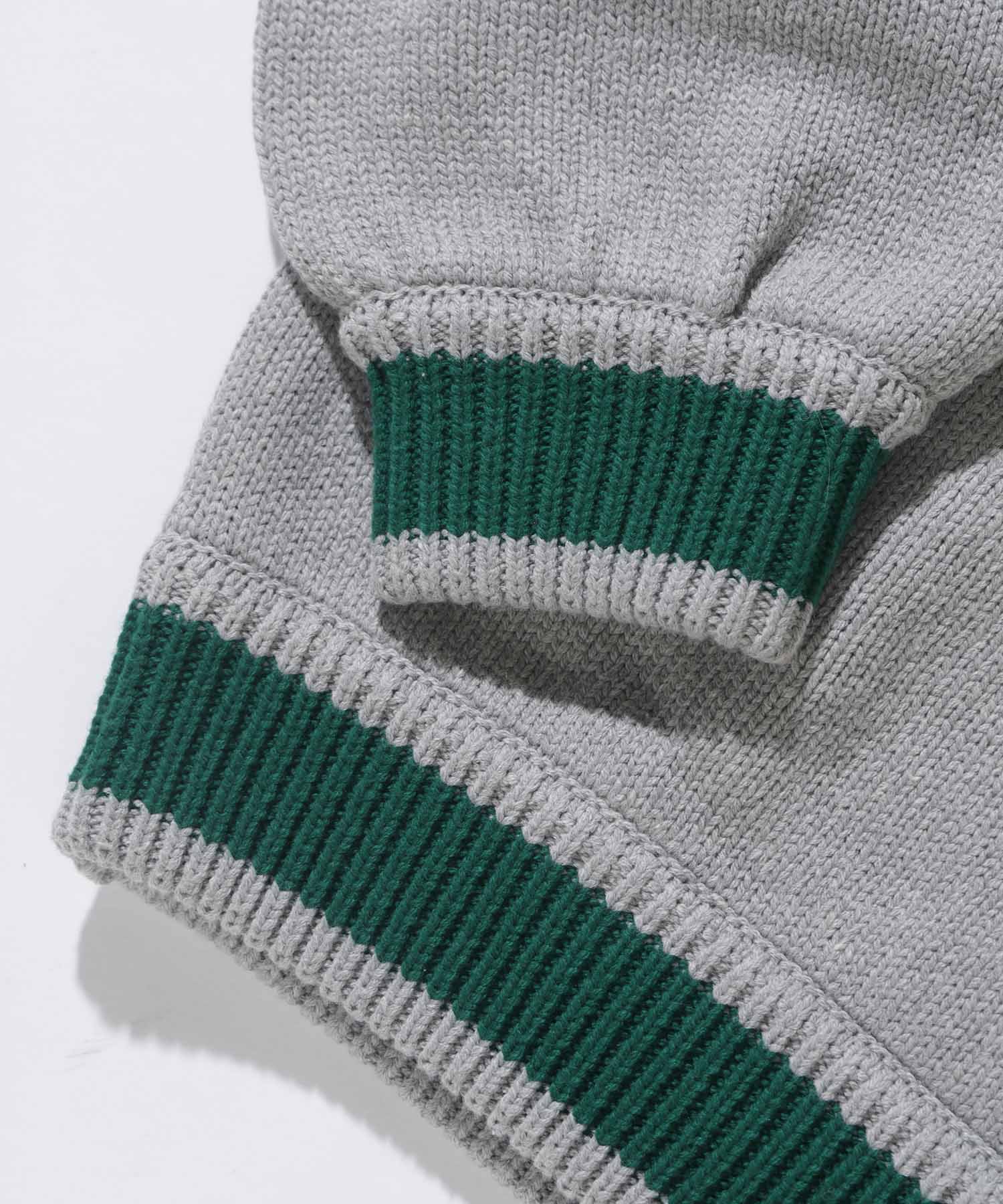 LINE V NECK KNIT | XLARGE