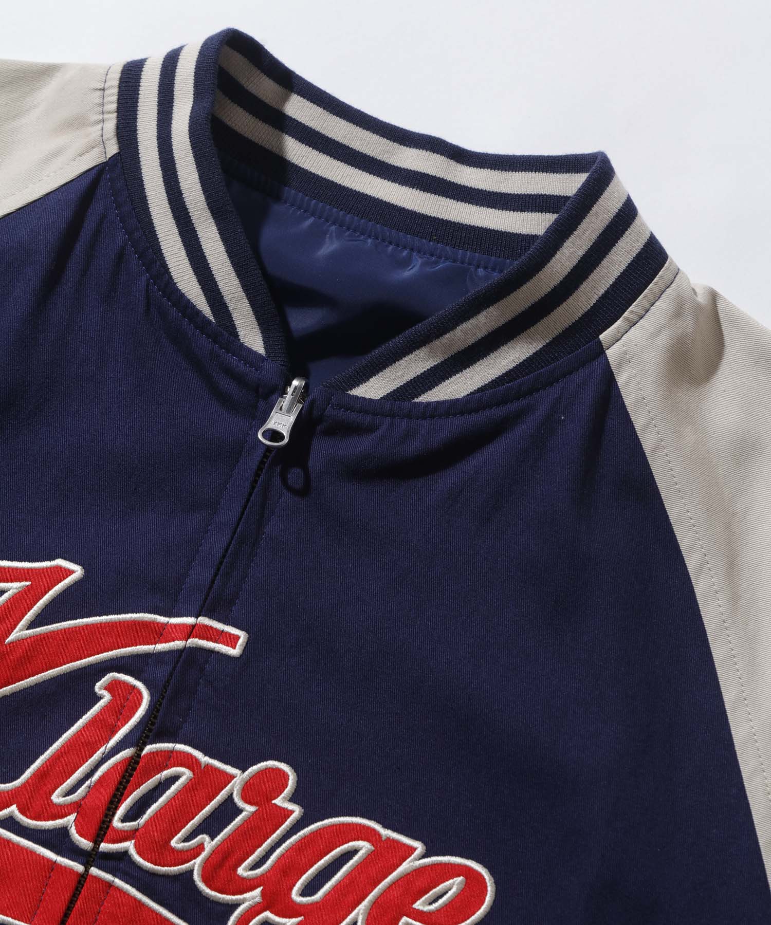 REVERSIBLE BASEBALL JACKET