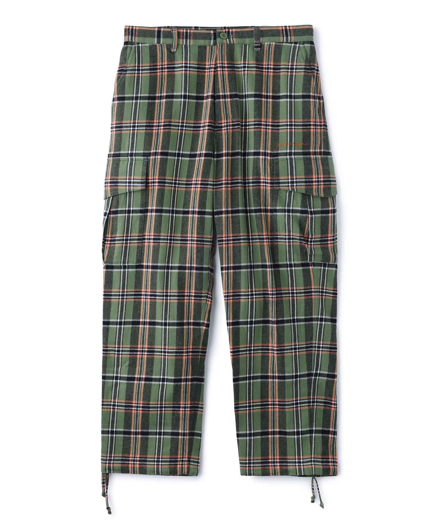 Men's plaid deals cargo pants