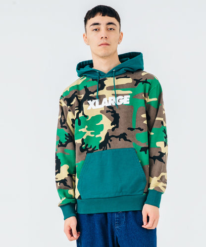 CAMO PULLOVER HOODED SWEAT FLEECE, CREWNECK, HOODIE XLARGE  