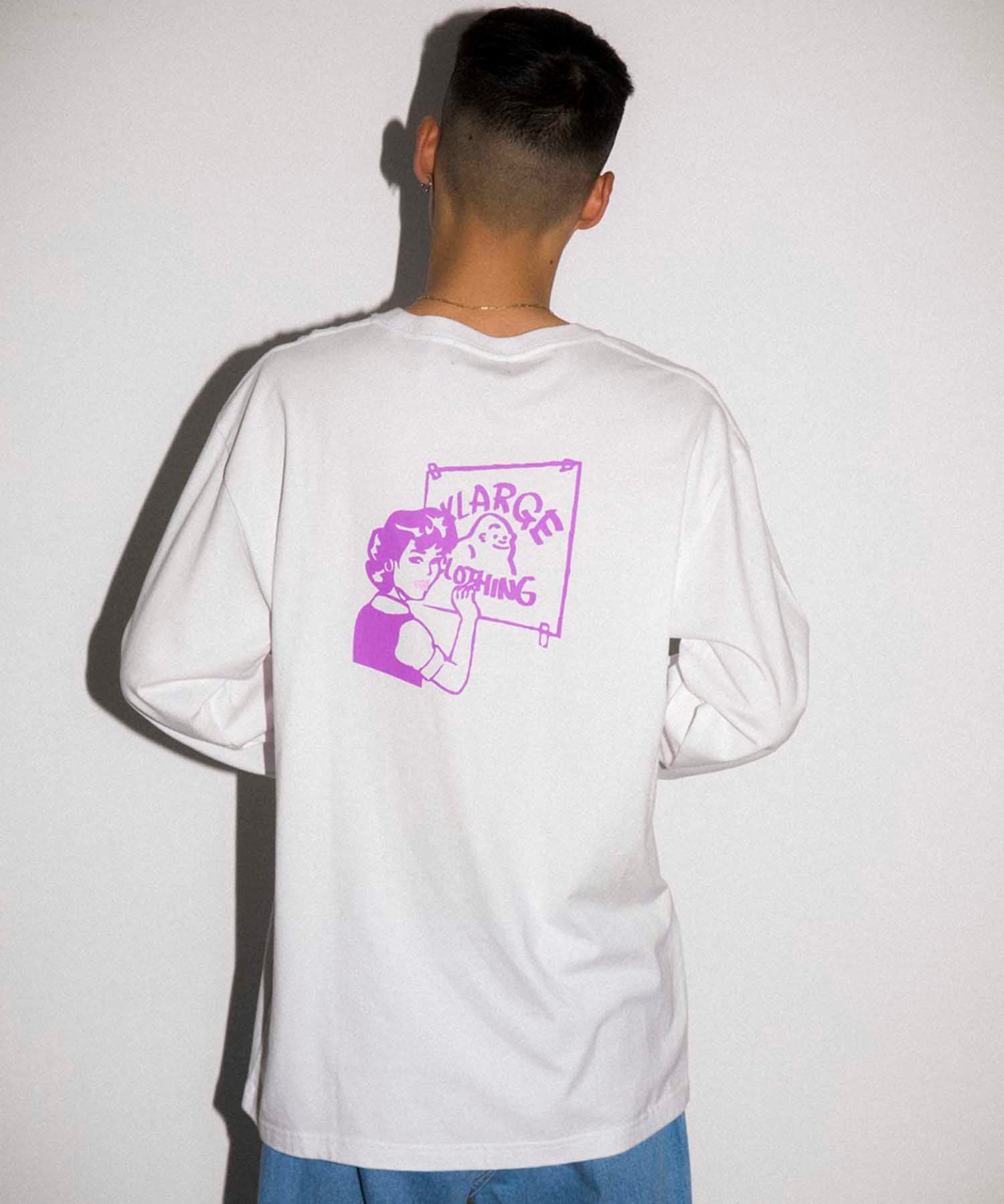 L/S TEE SMOOTH PAINTER T-SHIRT XLARGE  