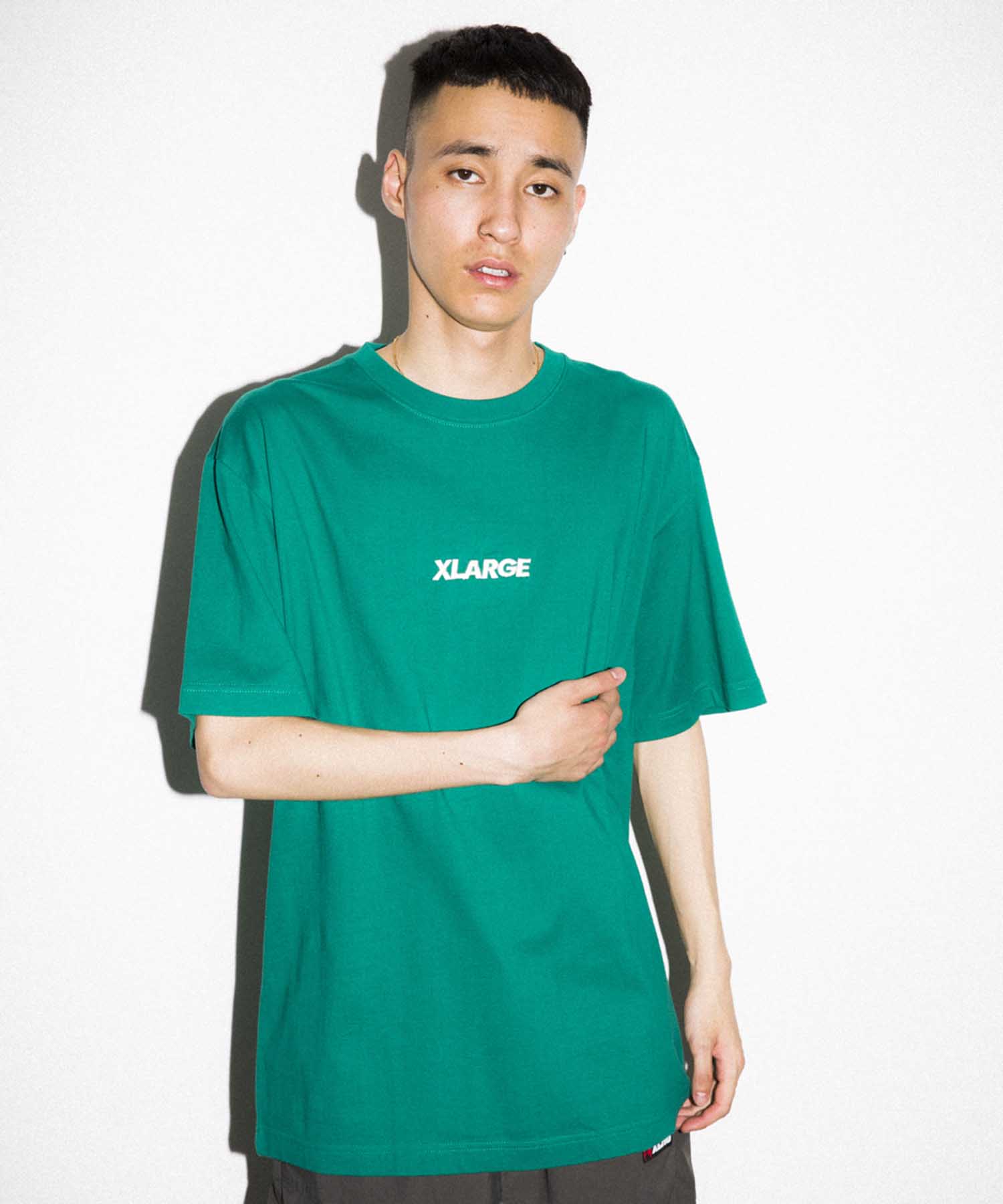 S/S TEE EMBROIDERY STANDARD LOGO 3 T-SHIRT XLARGE  